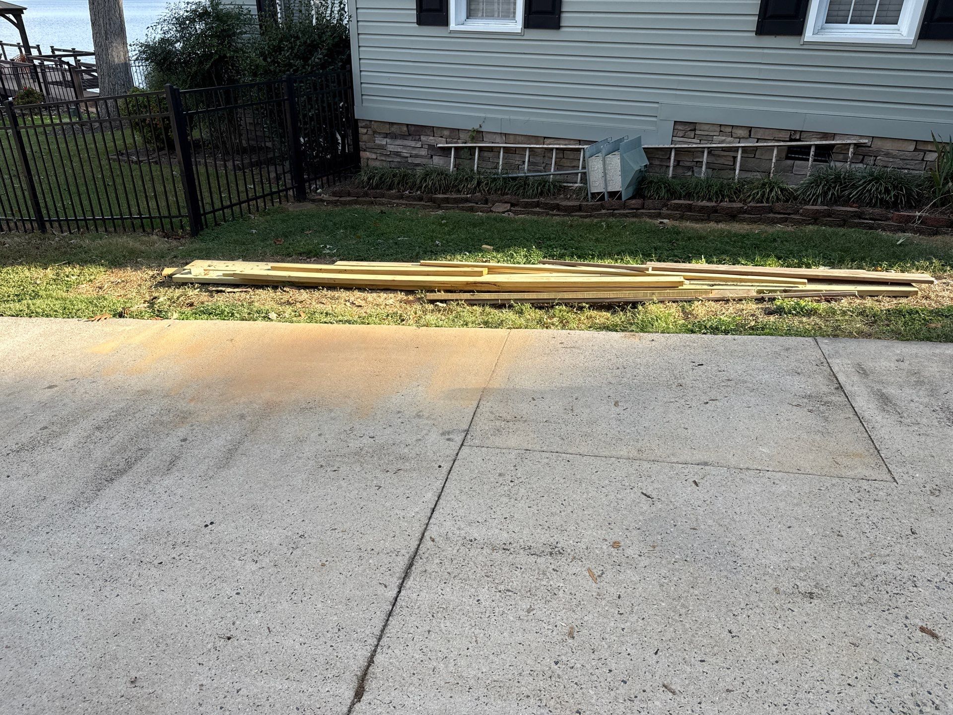 Project in New London by Badger Hauling