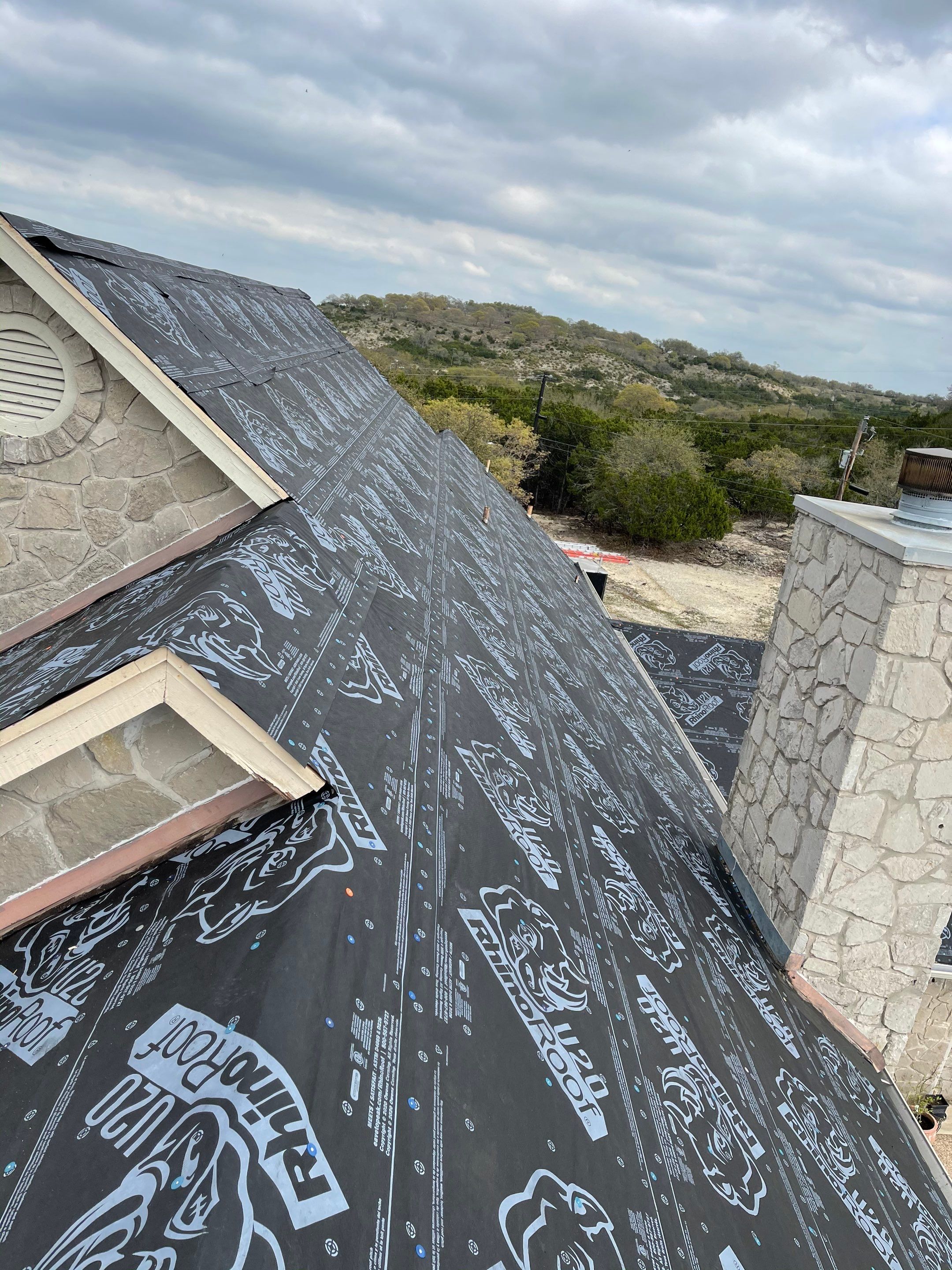 Residential Metal Roof Installation using McElroy Metal by Premier Roofing and Contracting