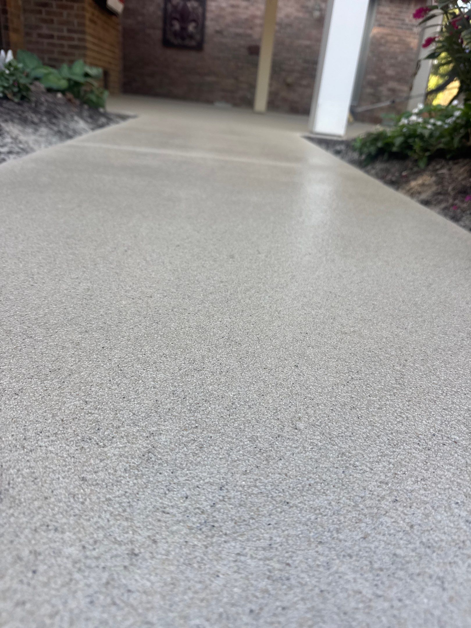 Project in Franklin by Mecham Decorative Concrete
