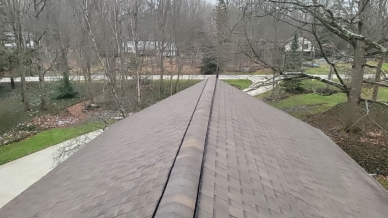 ATLAS PINNACLE HP COLOR: SCOTCHGARD HEATHERBLEND DRIP EDGE: MUSKET BROWN by Eagle Eye Roofing
