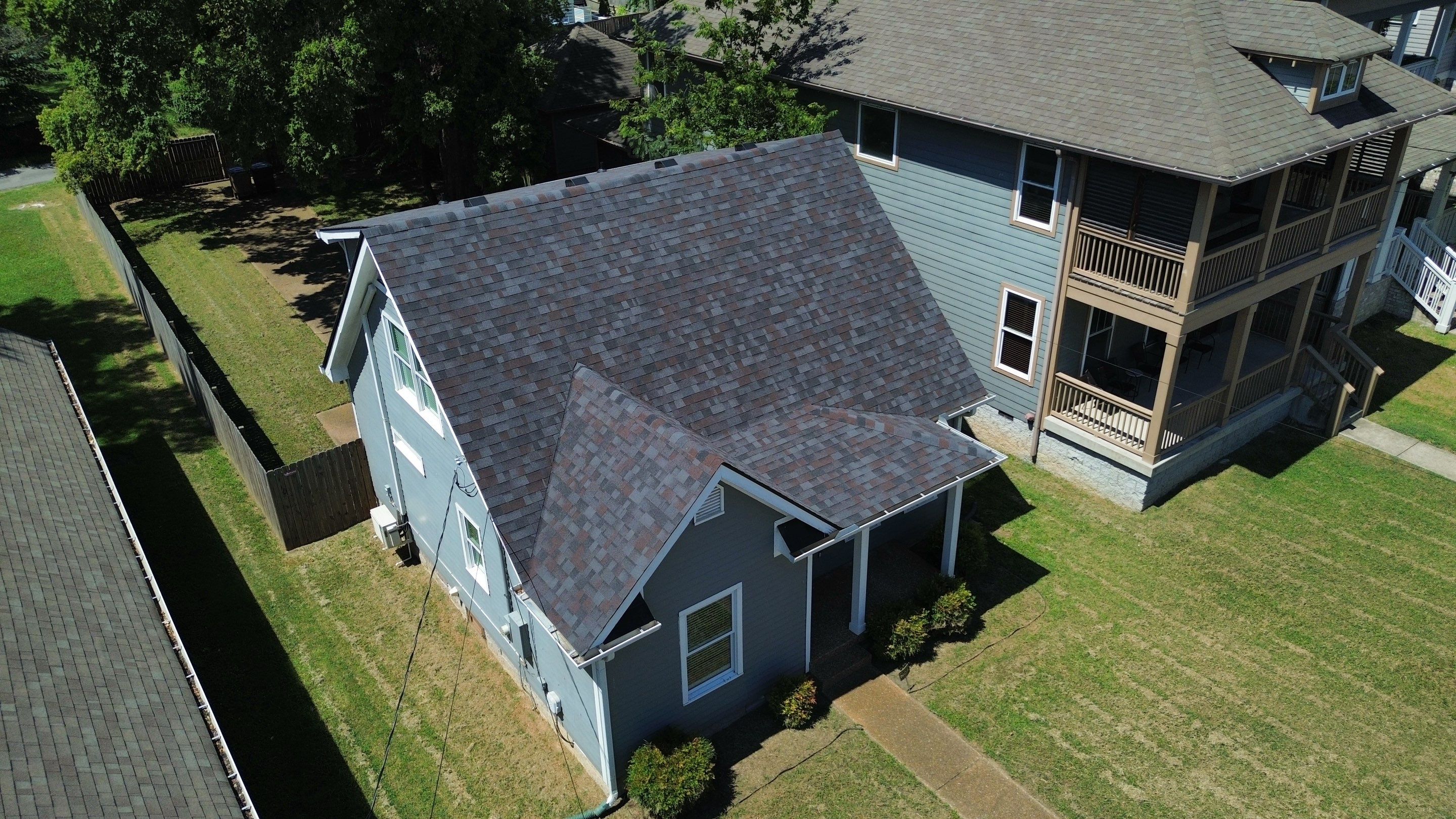 Nashville Residential Roofing Installation with Malarkey Highlander shingles by Shinglesmiths Roofing