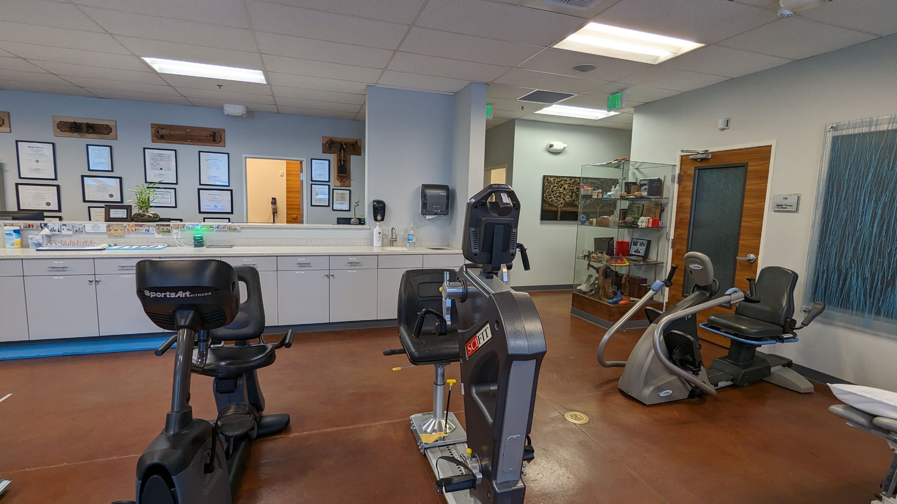 Physical Therapy Office Refresh by Midnight Sun Painting