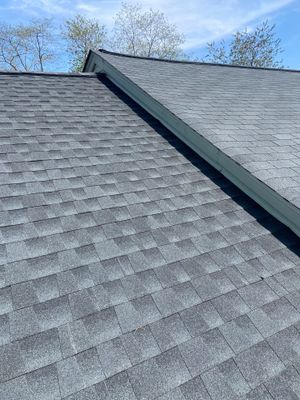 Residential Roofing Installation using TAMKO TITAN - THUNDERSTORM GRAY