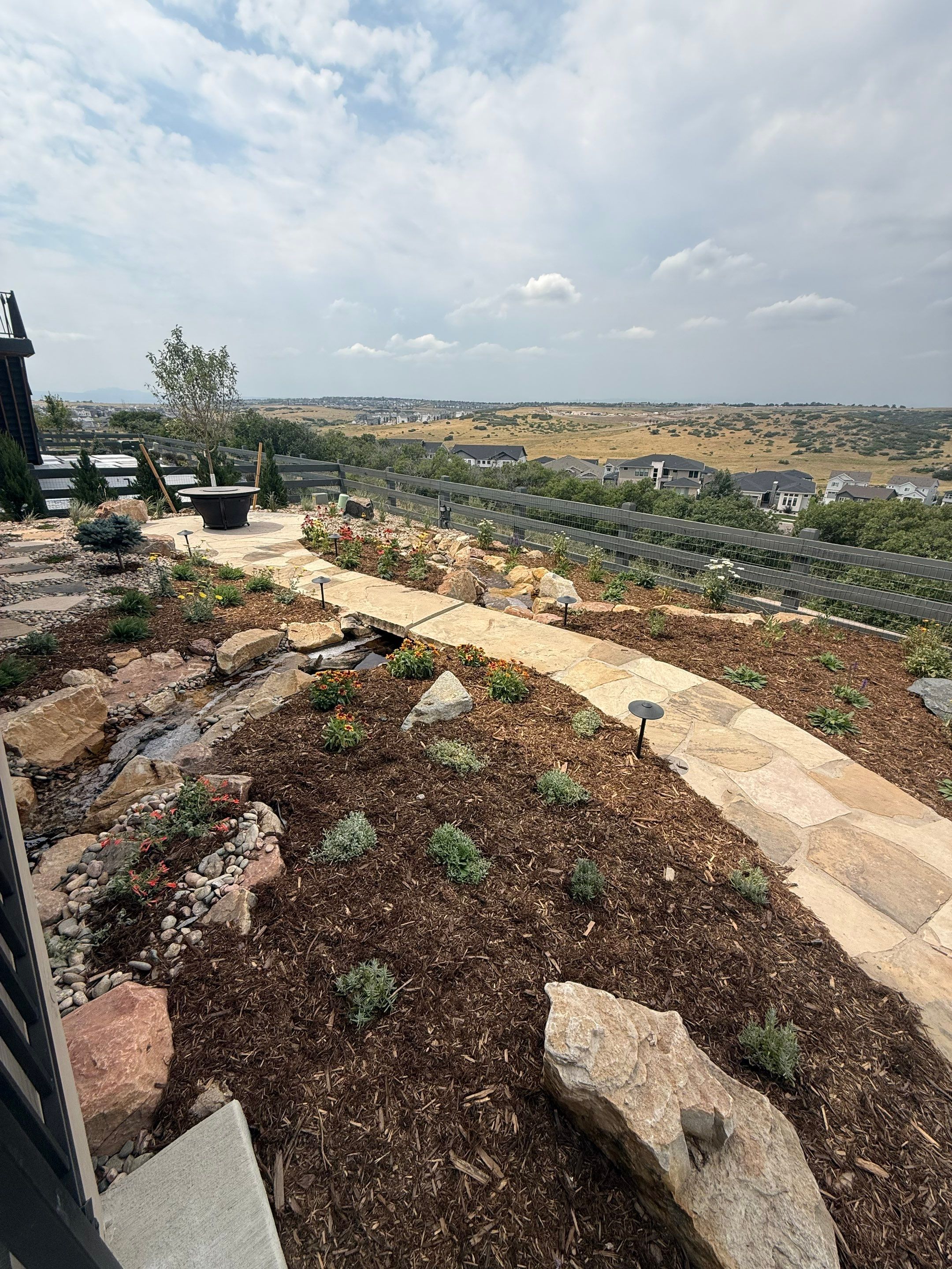 New home oasis by JRM landscape & design