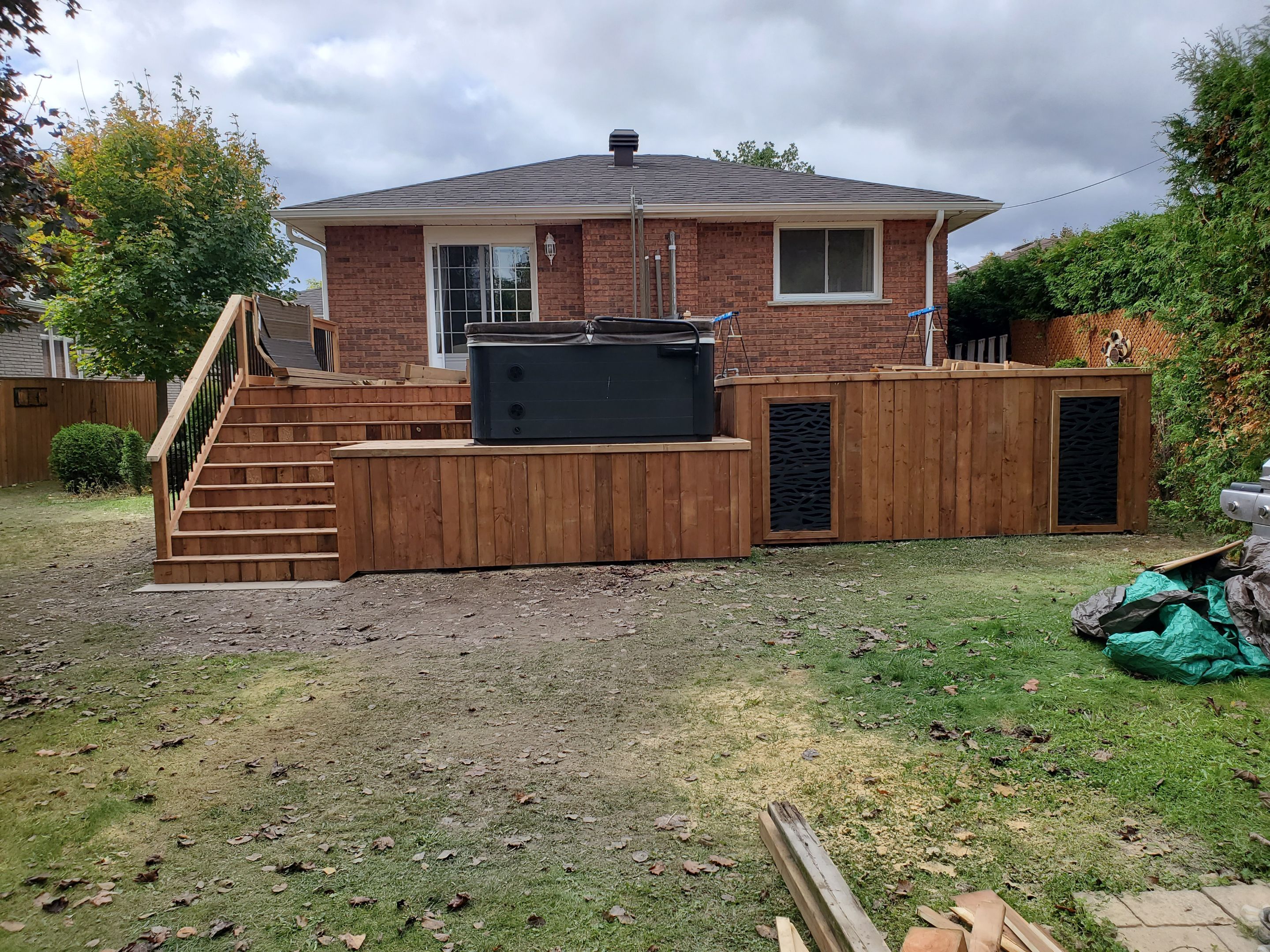 Deck Construction by Impact Construction Sudbury