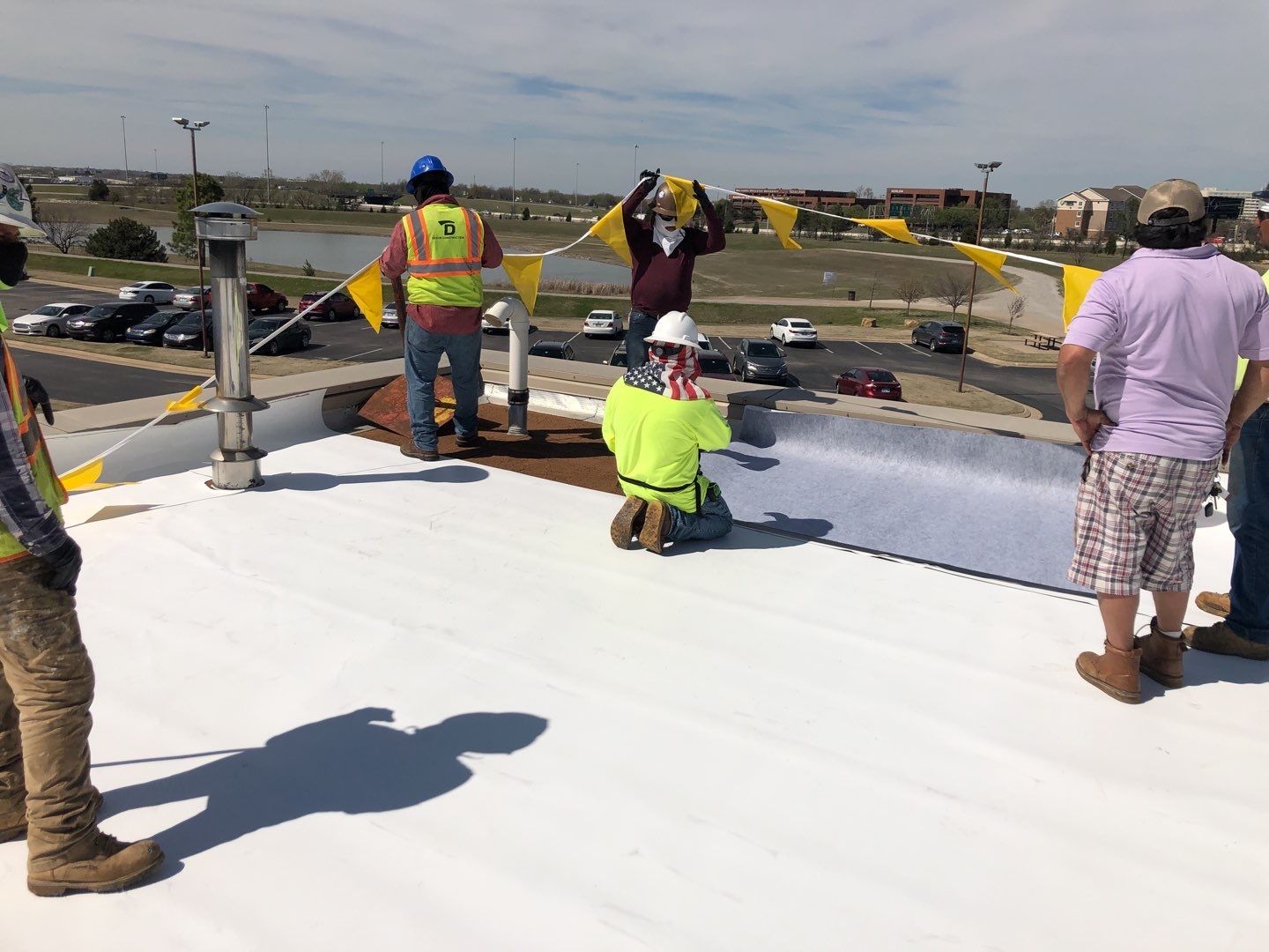 TPO Project in Tulsa by Decor Roofing & Restoration