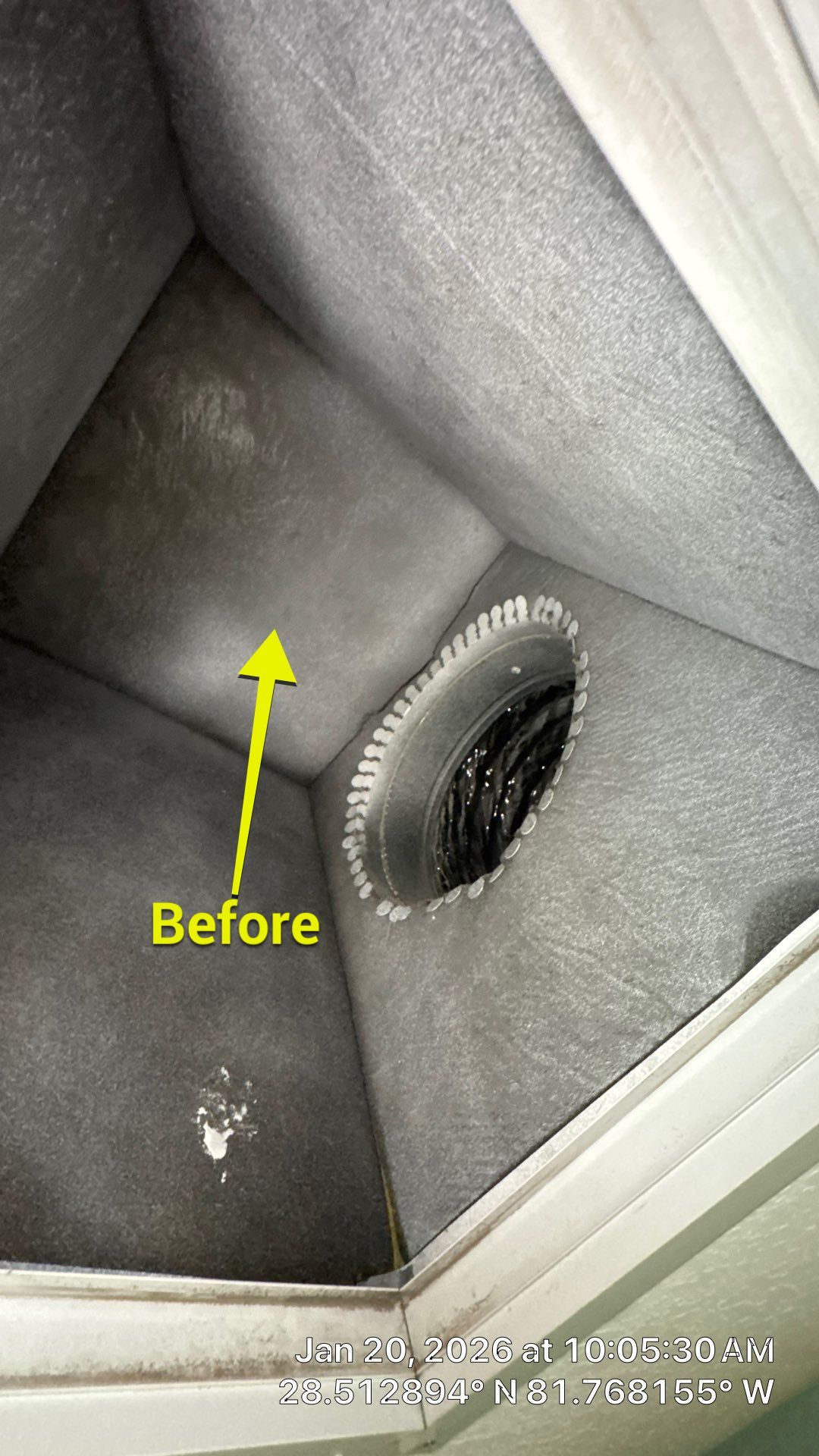 Air Duct and Dryer Vent Cleaning Encapsulation in Clermont by Hygienic Air, Inc