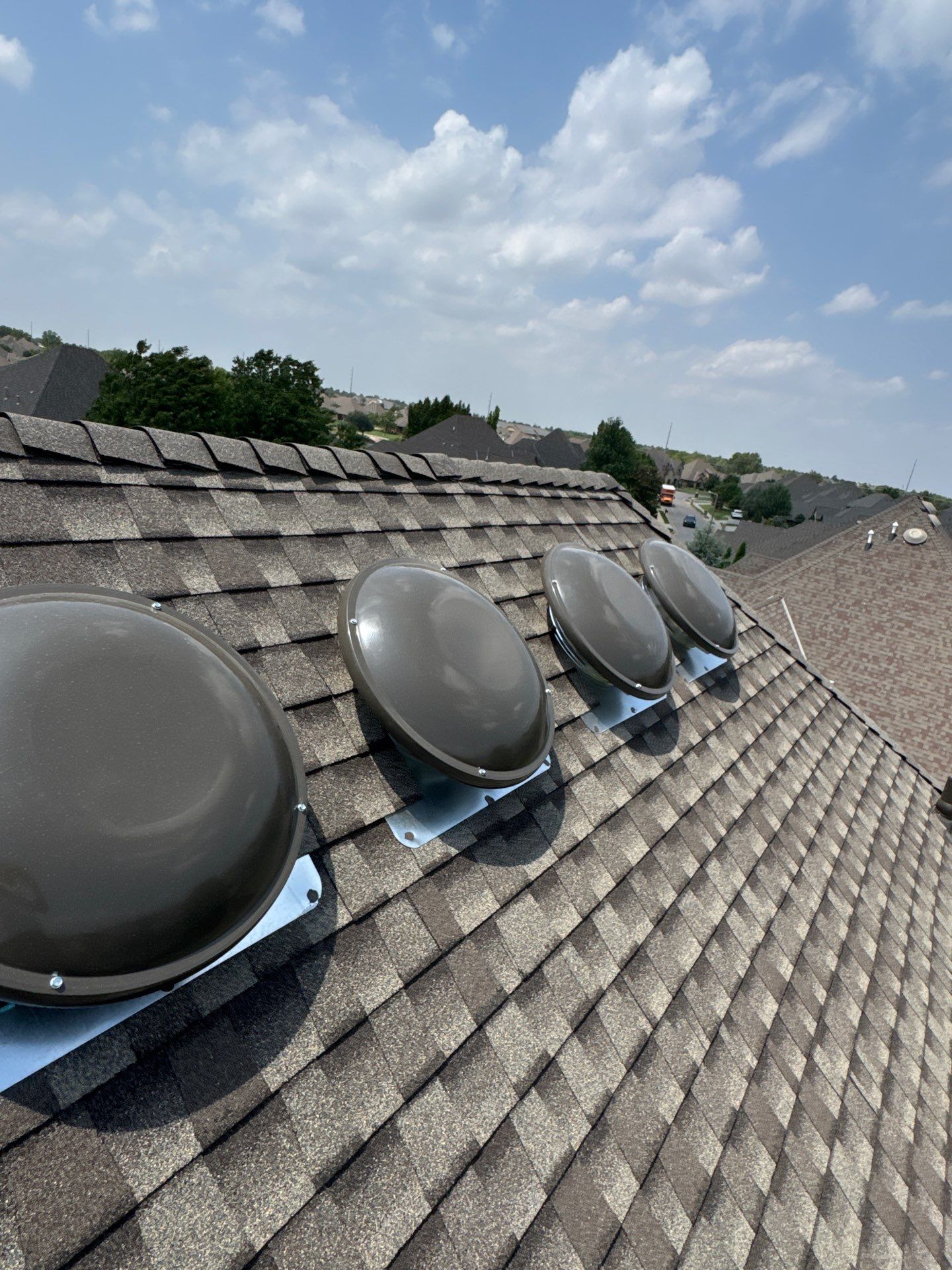 GAF Timberline UHDZ Full Storm Restoration - Exterior Paint & Interior Repair - Oklahoma City, OK by 5Coat Roofing & Construction