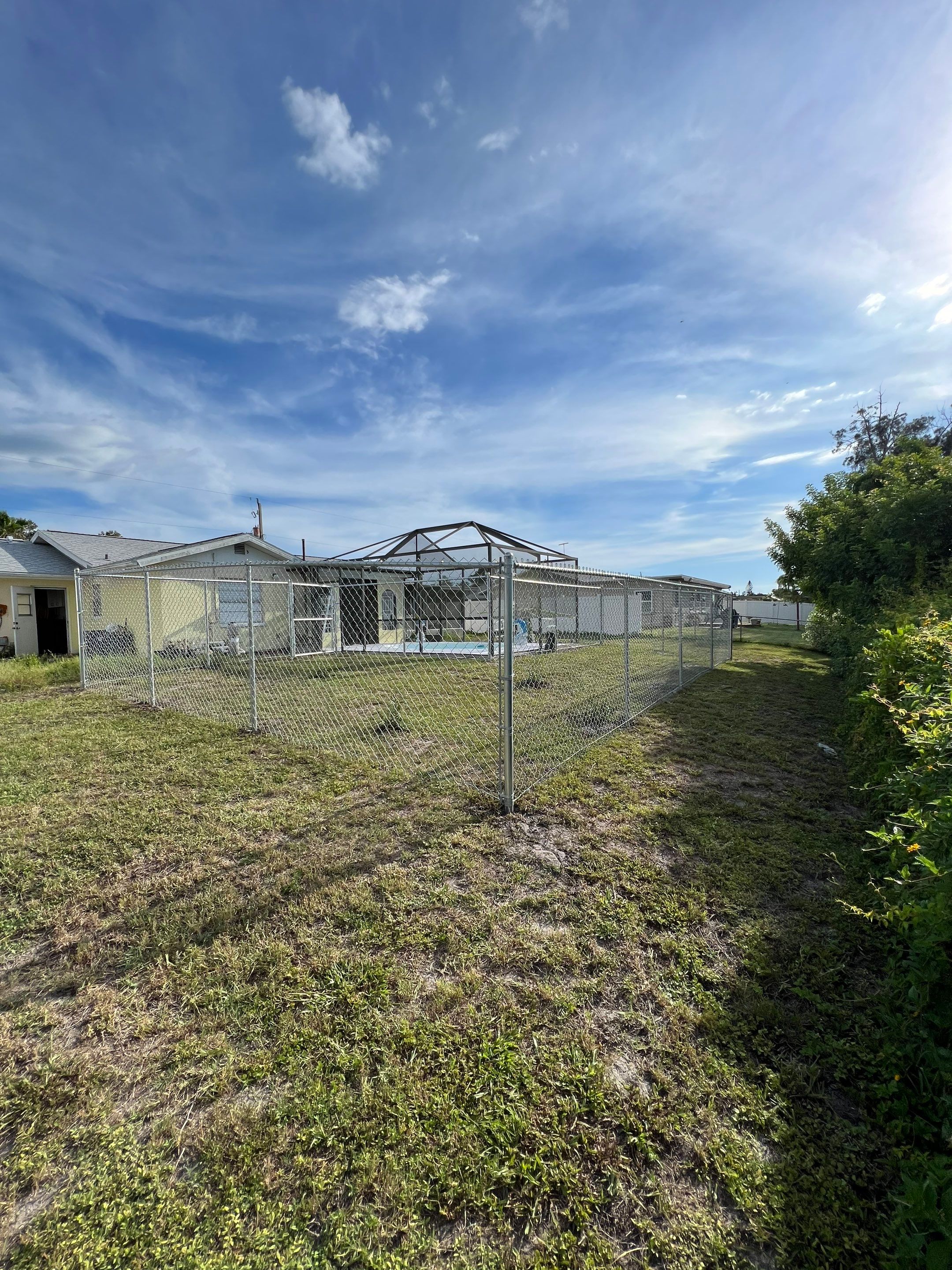 Venice, FL 6ft. Tall Galvanized Chain-Link Fence by Asap fence and gates, LLC