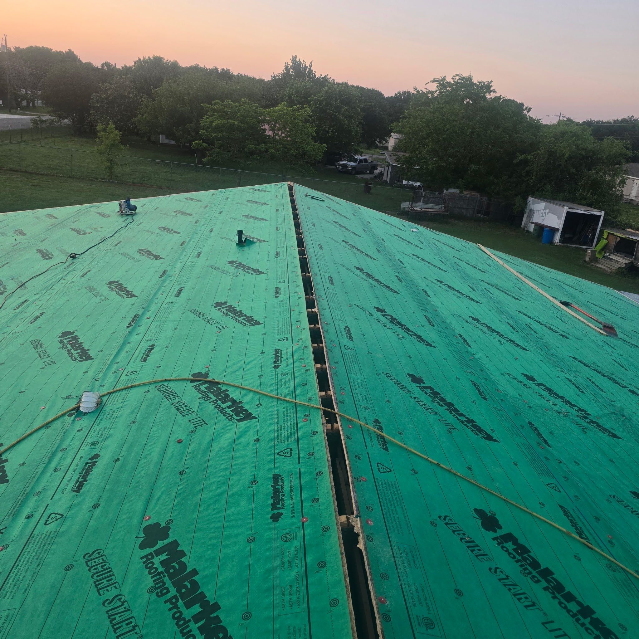 Residential Roofing Installation using Malarkey Vista AR by Harvey Roofing & Construction