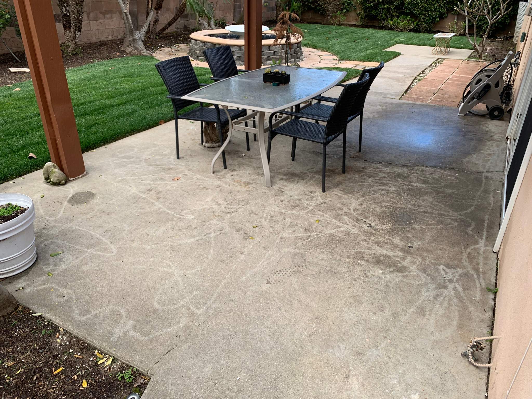 Pressure Wash using Sodium Hypochlorite and Solar Panel Cleaning in Huntington Beach by Property Cleaning Experts