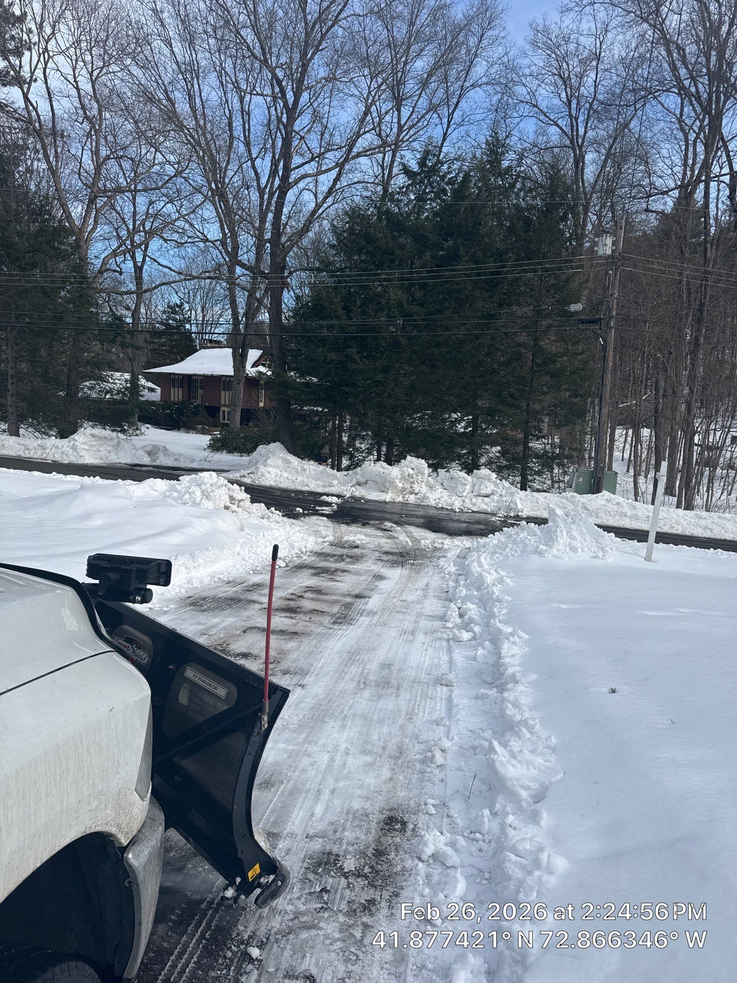 Simsbury Snow Removal Services by Diamond Image LLC
