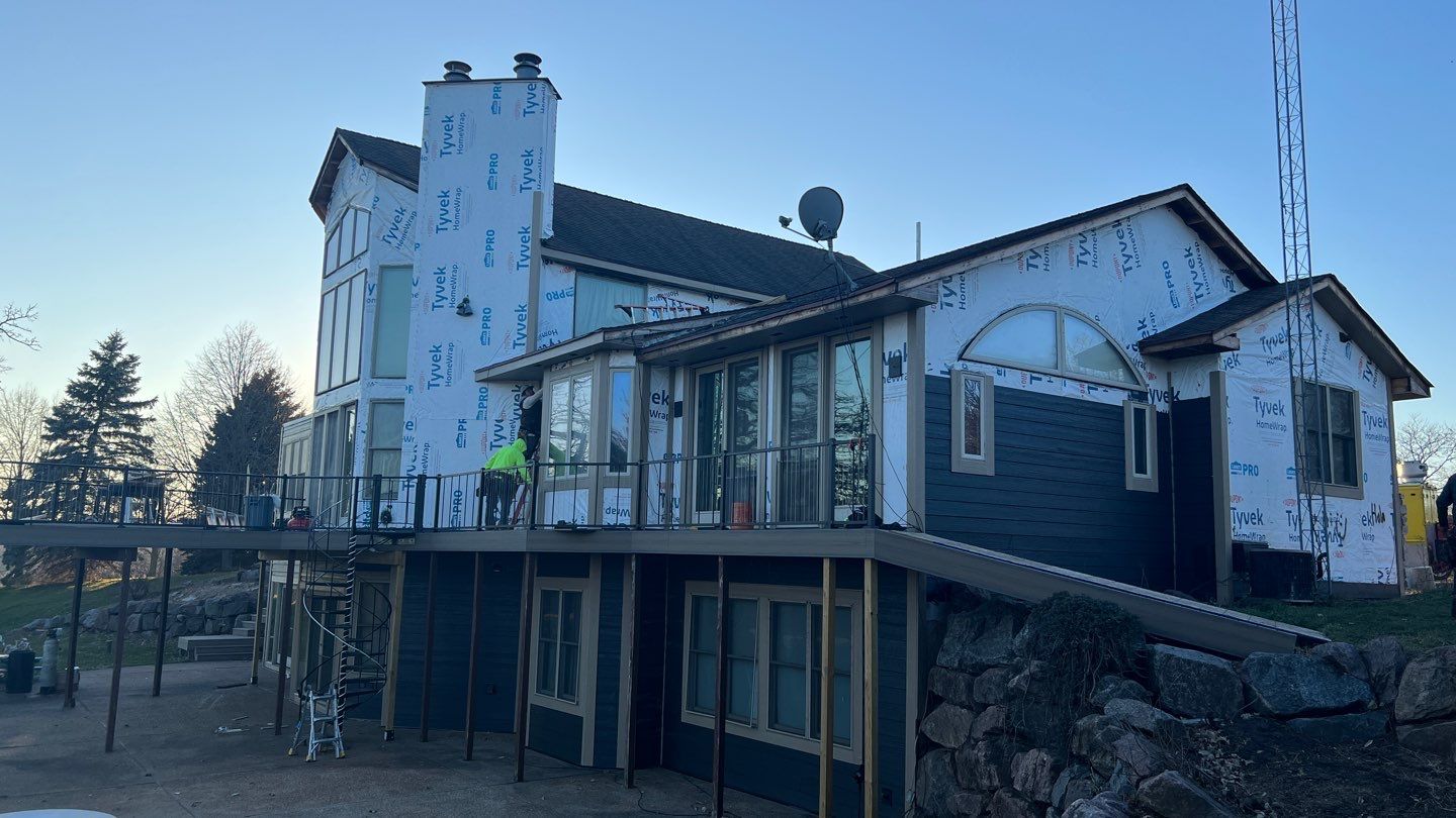 Siding Installation using LP Smart Siding by Stendahl Services