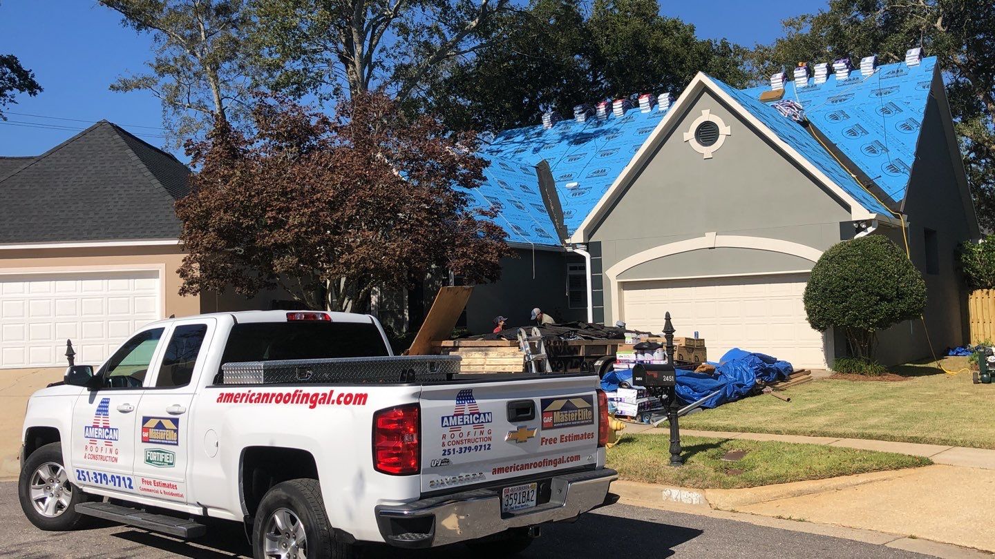 Residential Roofing Installation using Roof Replacement by American Roofing & Construction LLC