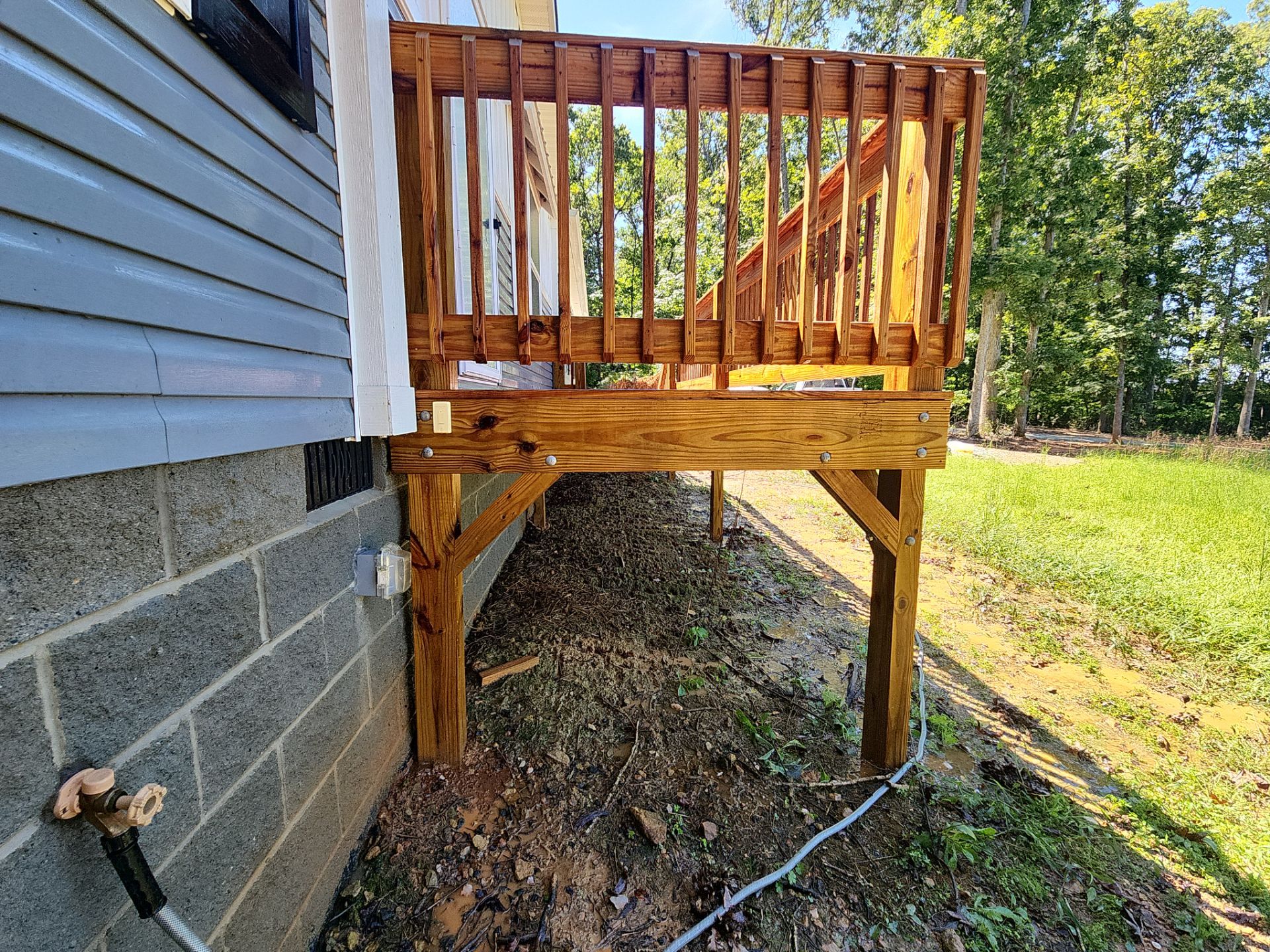 Weathered Deck using Wood Sealant by DuraSeal