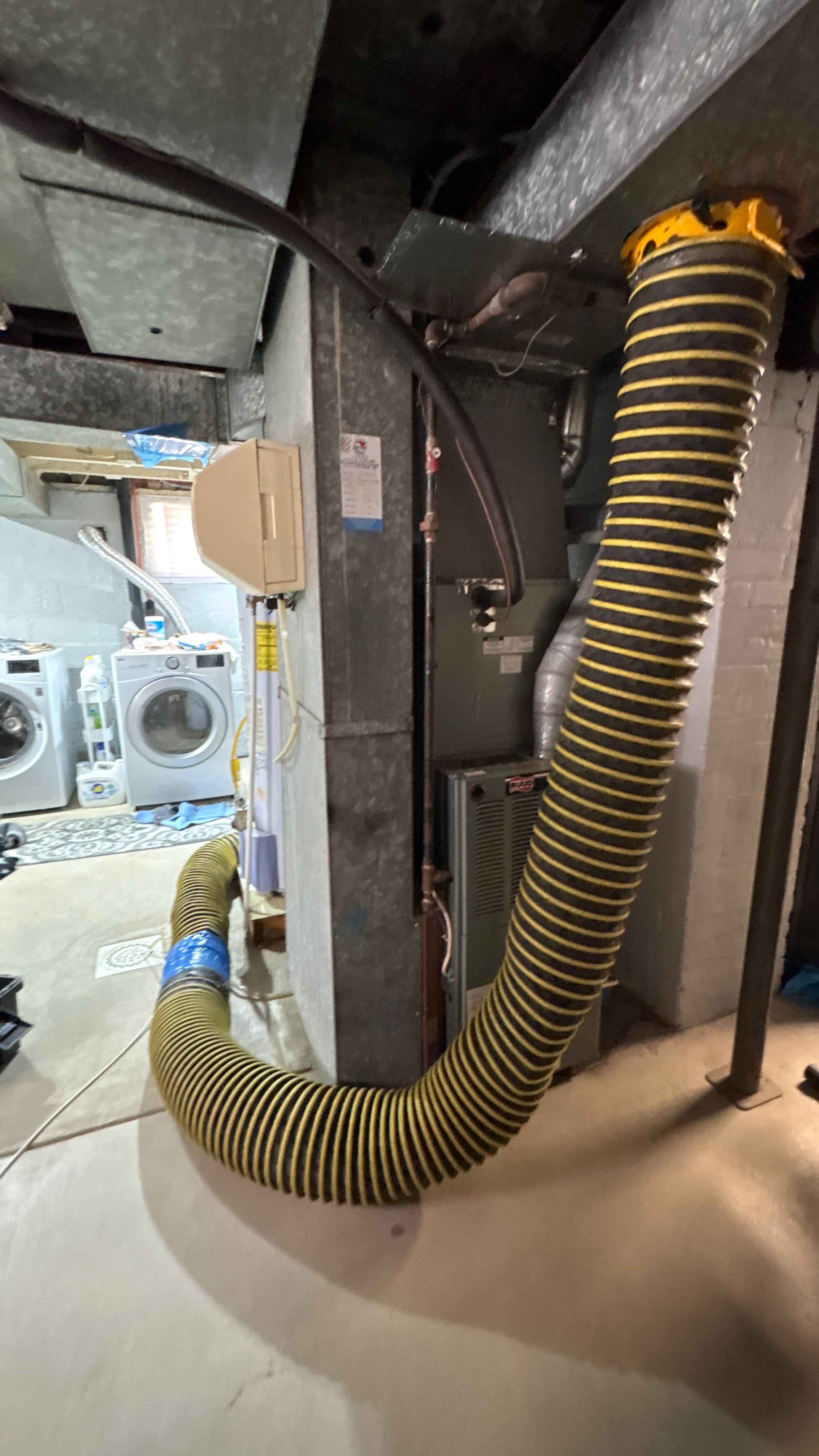 Air Duct Cleaning With a Vacuum Truck in Crafton, PA by Superior Air Duct Cleaning