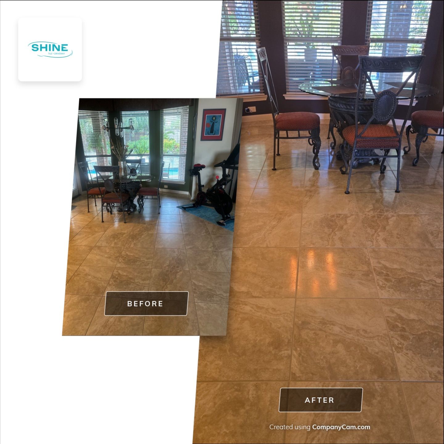 Project in Helotes by SHINE Tile and Grout Cleaning