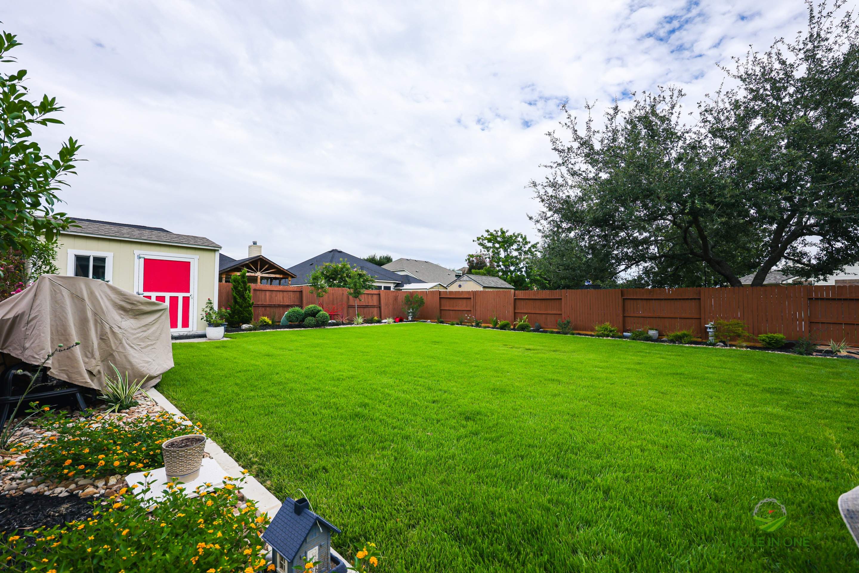 Buffalo Crossing, Cibolo Tx. by Hole In One Lawns, LLC