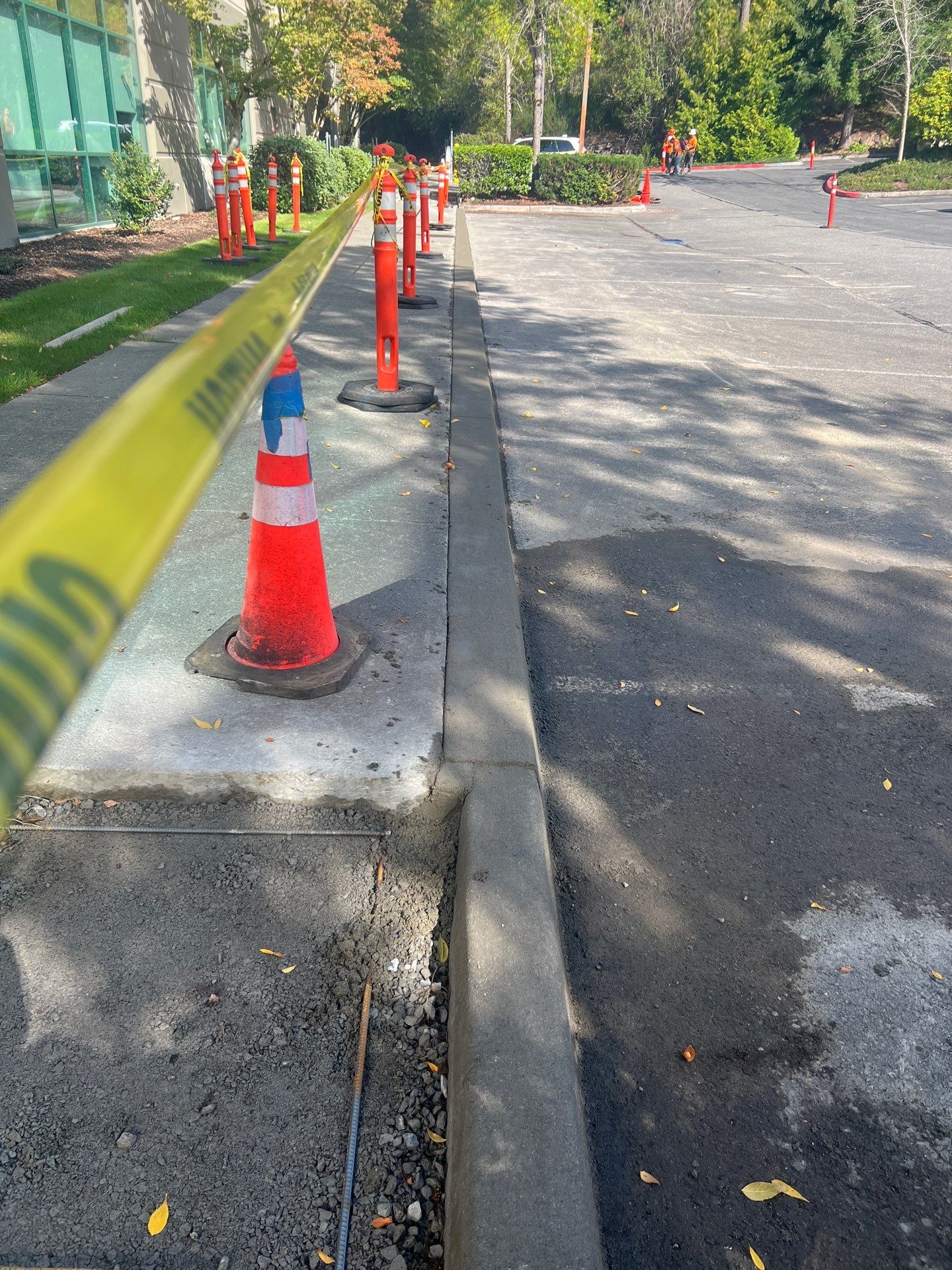 Kidder Matthews | Parking Lot Sealcoating & Striping with Concrete Curb & Patch Repairs  by Jireh Asphalt & Concrete Inc 