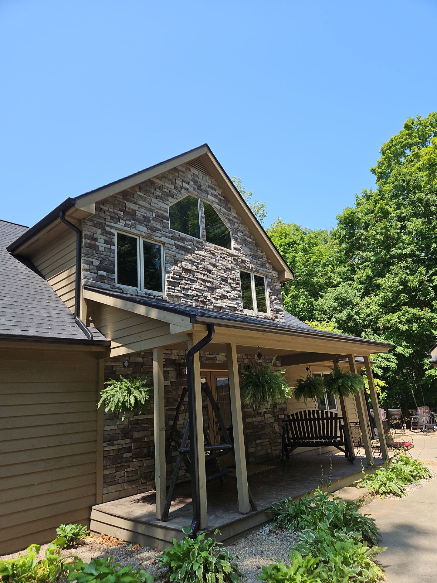 Residential Roofing Installation using Duration Series Shingles - Onyx Black by RoofX 