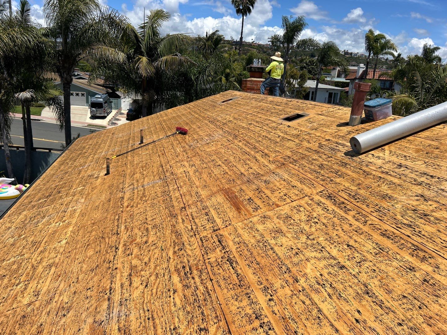 Complete Architectural Shingle Roof Replacement in San Clemente by Reliable Roofing San Diego Inc.
