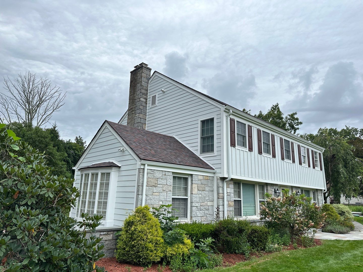 Siding Installation using Hardie Plank Artic white by A Plus Exterior