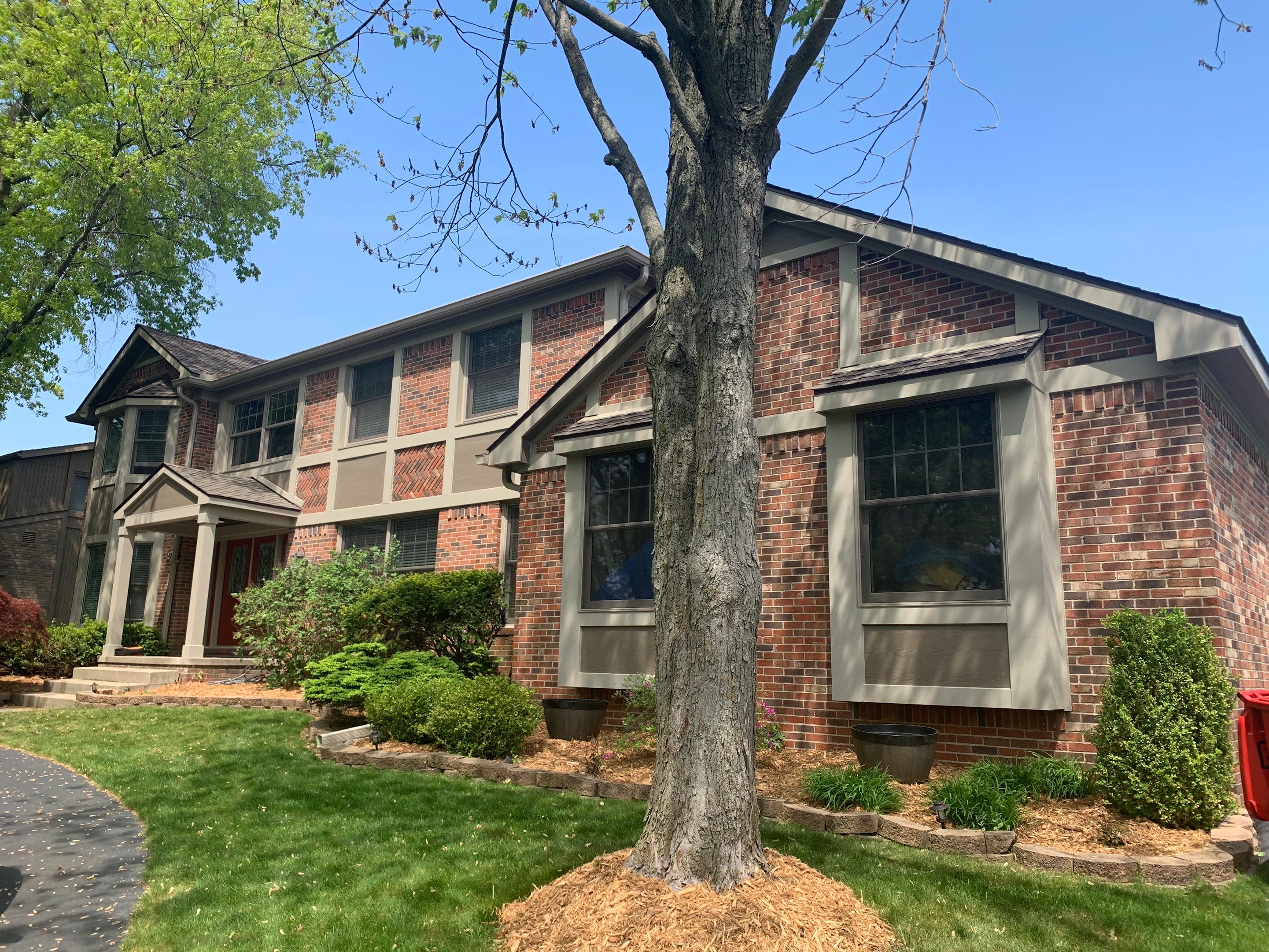 James Hardie Siding Replacement & Porch Addition by Bloomfield Construction & Restoration