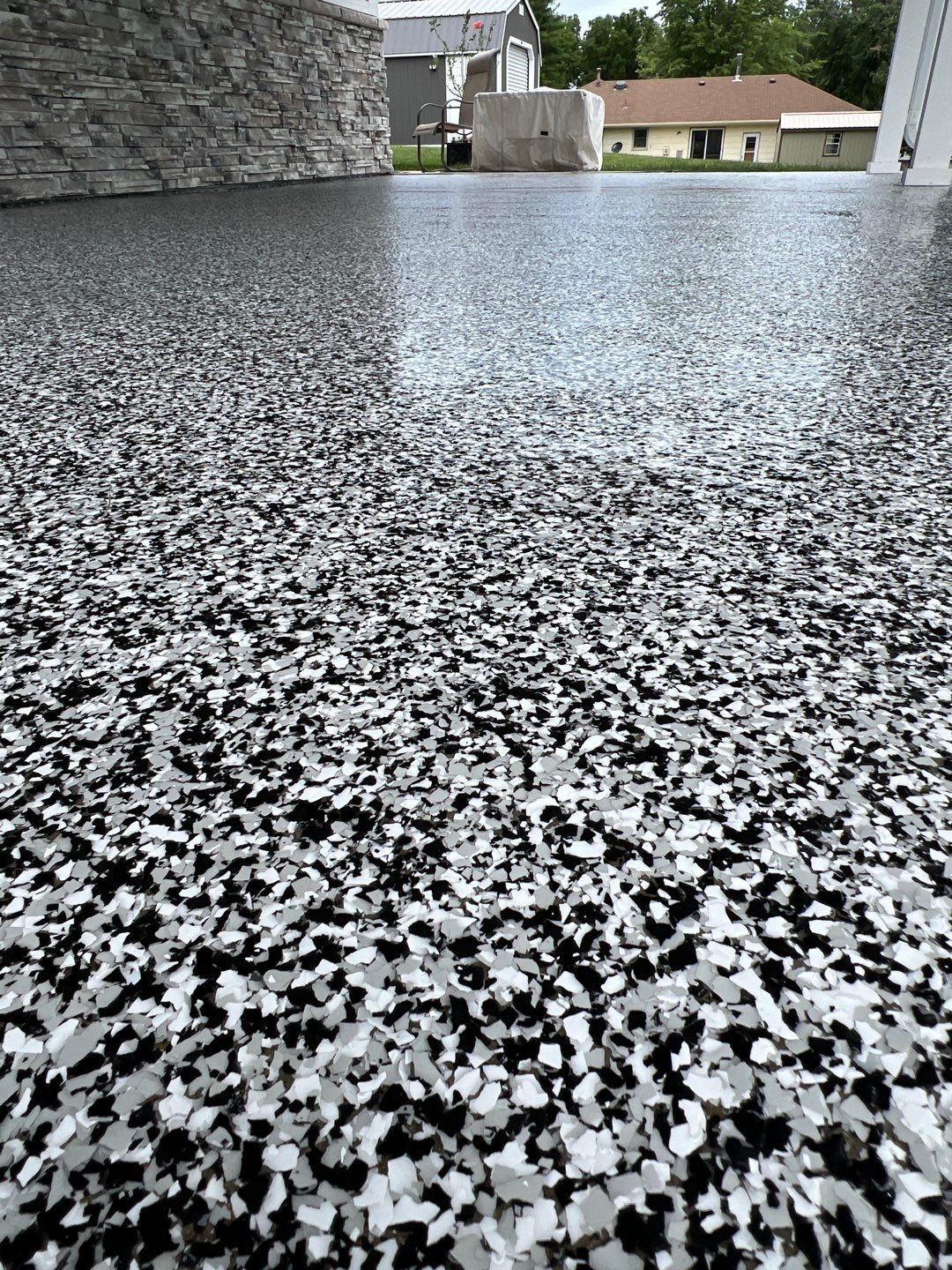 Flake Floor  by Cutting edge painting 