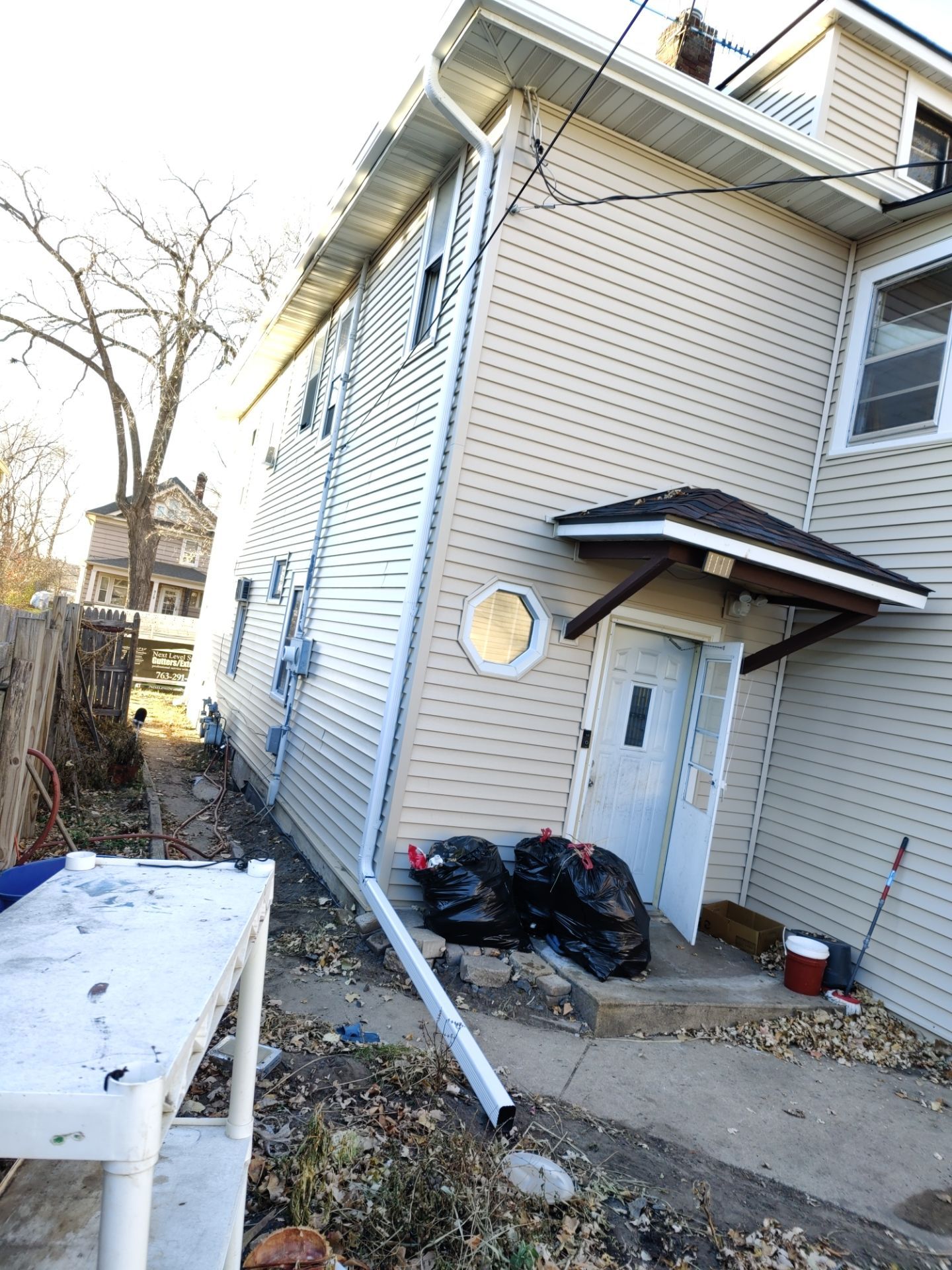 5" Gutters in St. Paul by Next Level Seamless Gutters / Exteriors Inc.