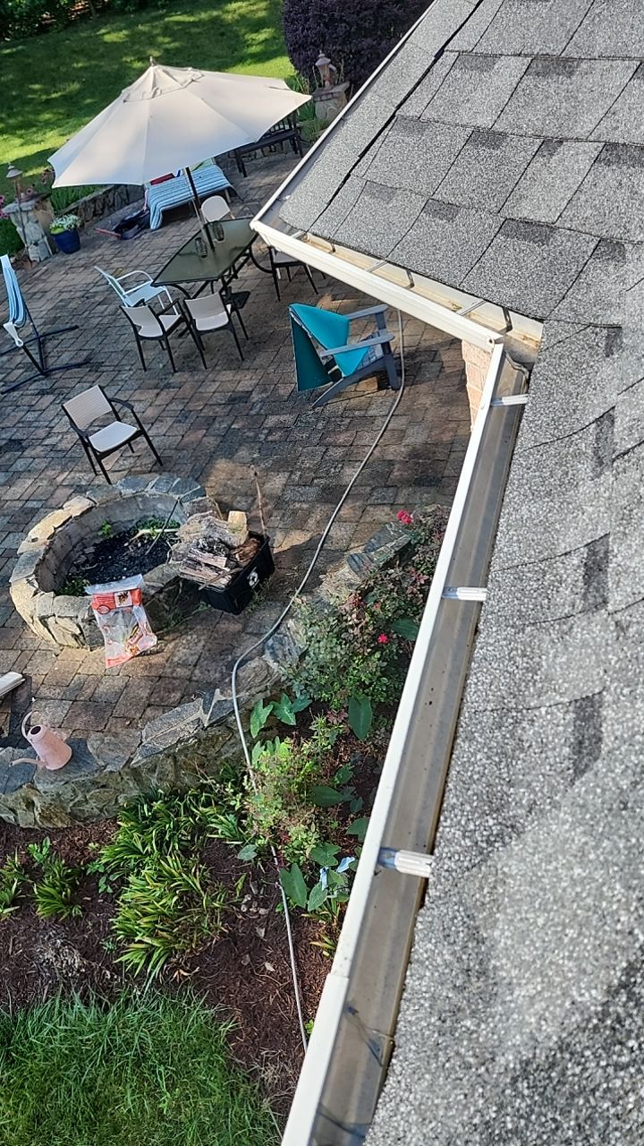Gutter guard instalation  by Power Wash Masters LLC