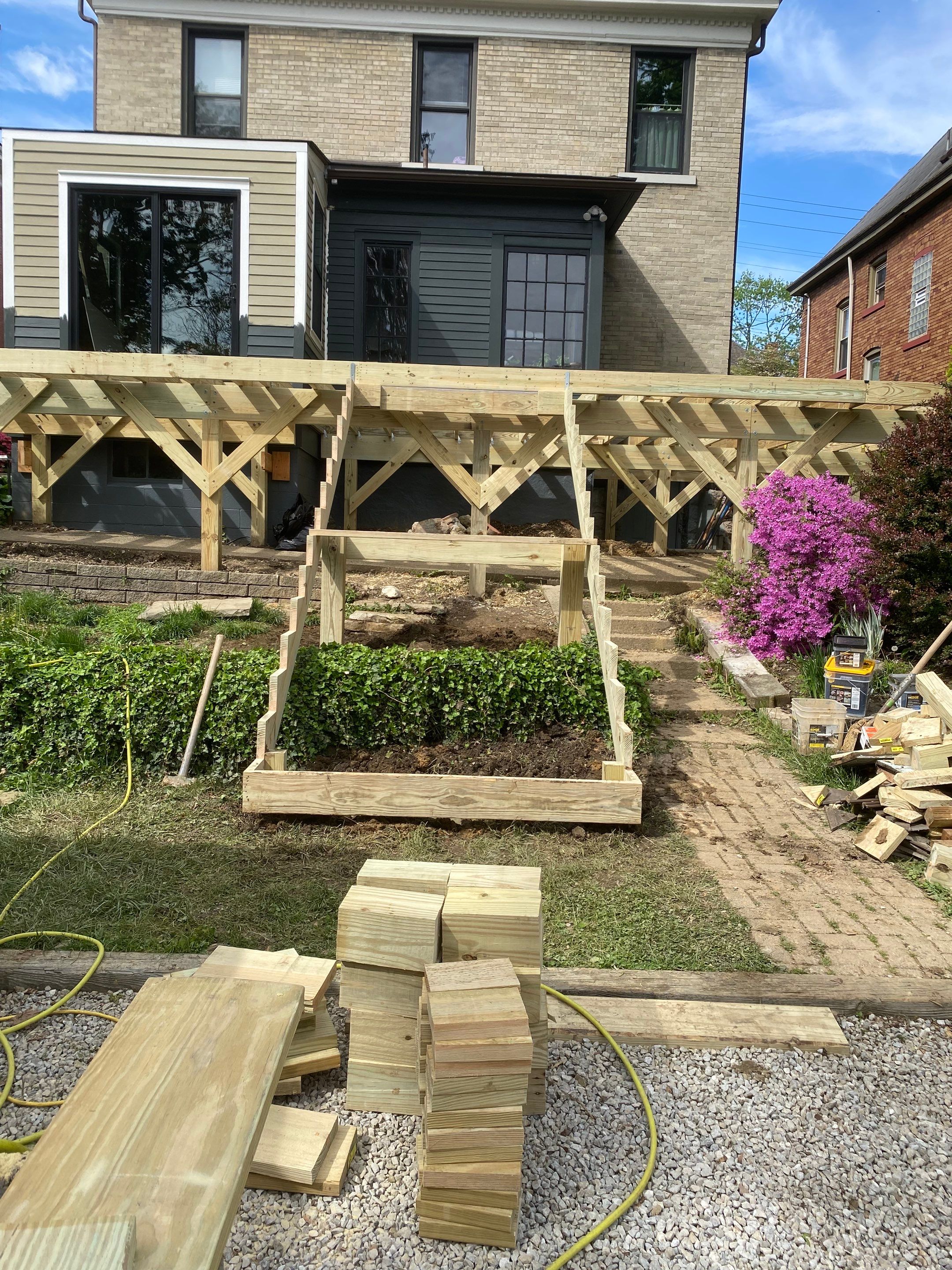 Deck Build in Crafton by Cousins Roofing Siding & Decks