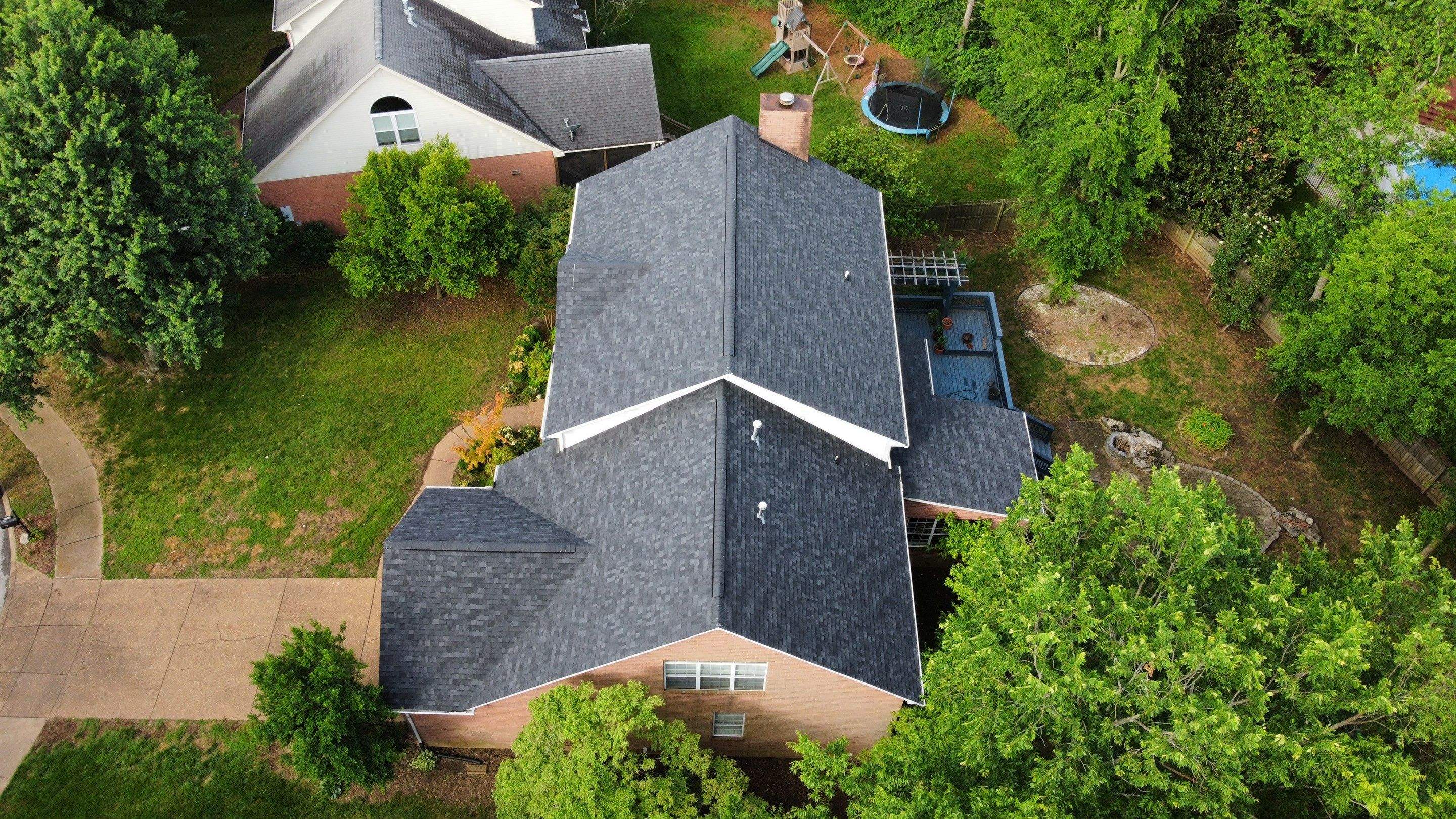 Roof Installation by Storm Guard Home Office