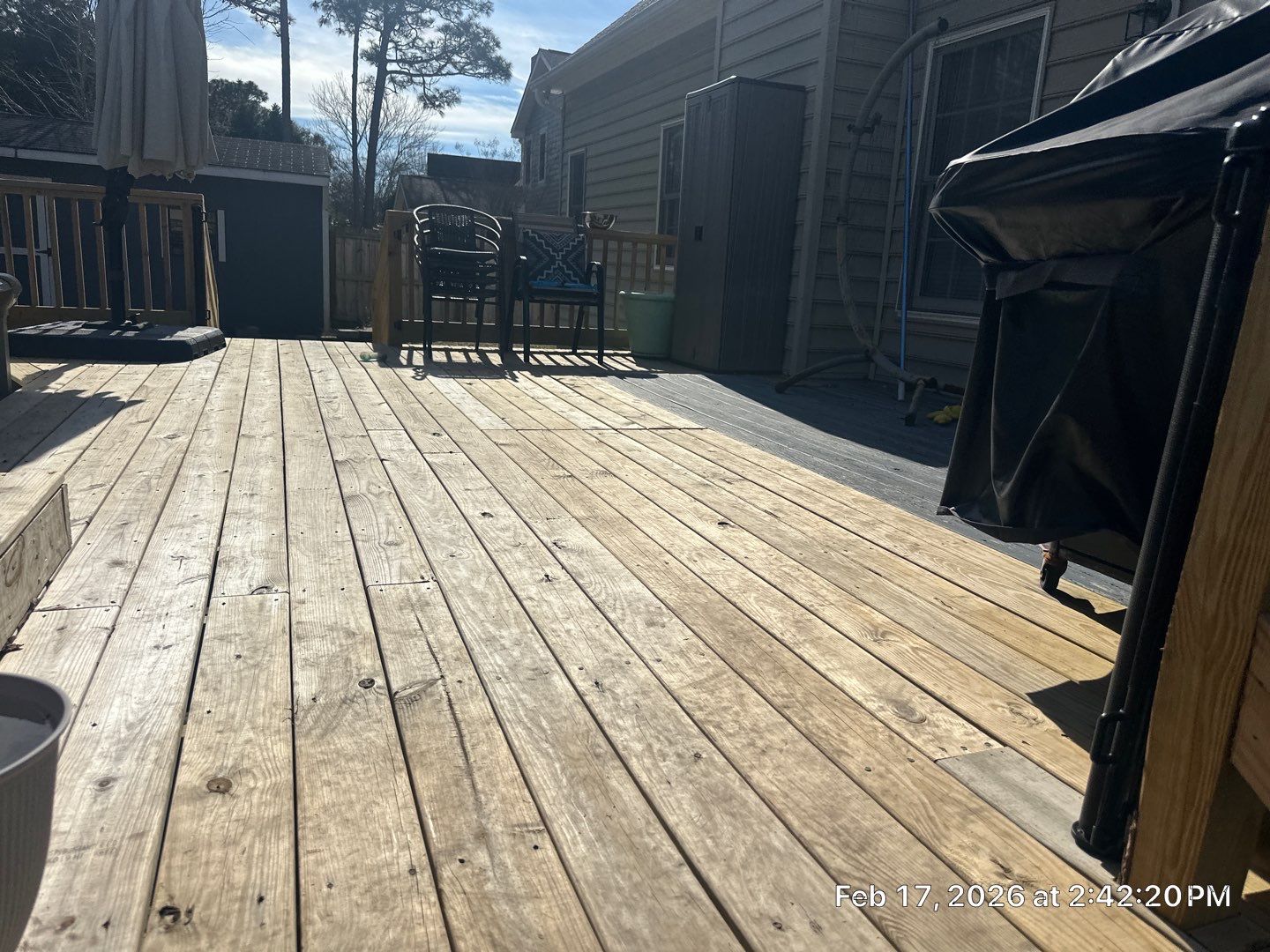 Deck using Wood Sealant by DuraSeal