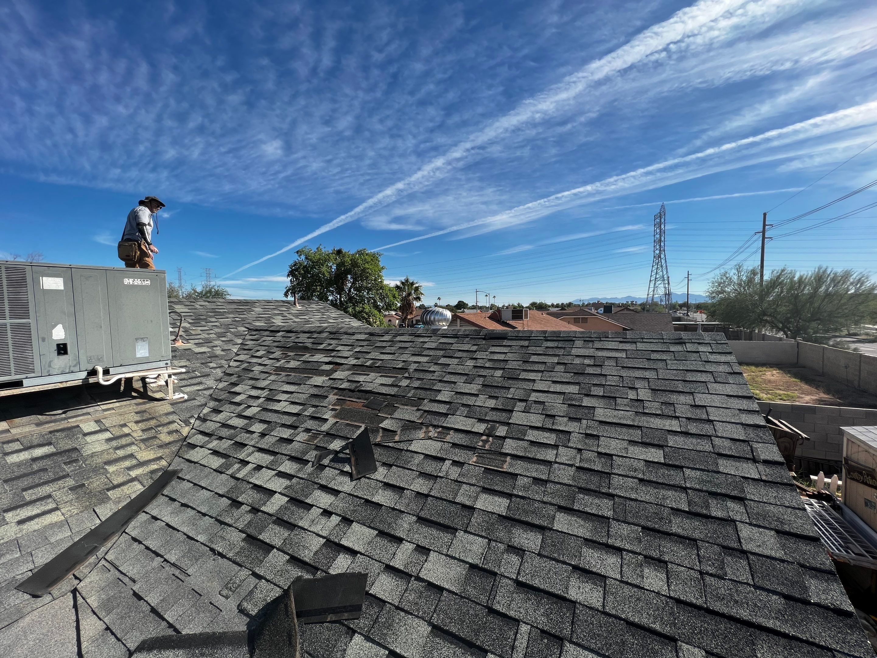 Rick's Interior & Full Re-Roof by All Storm Roofing & Construction