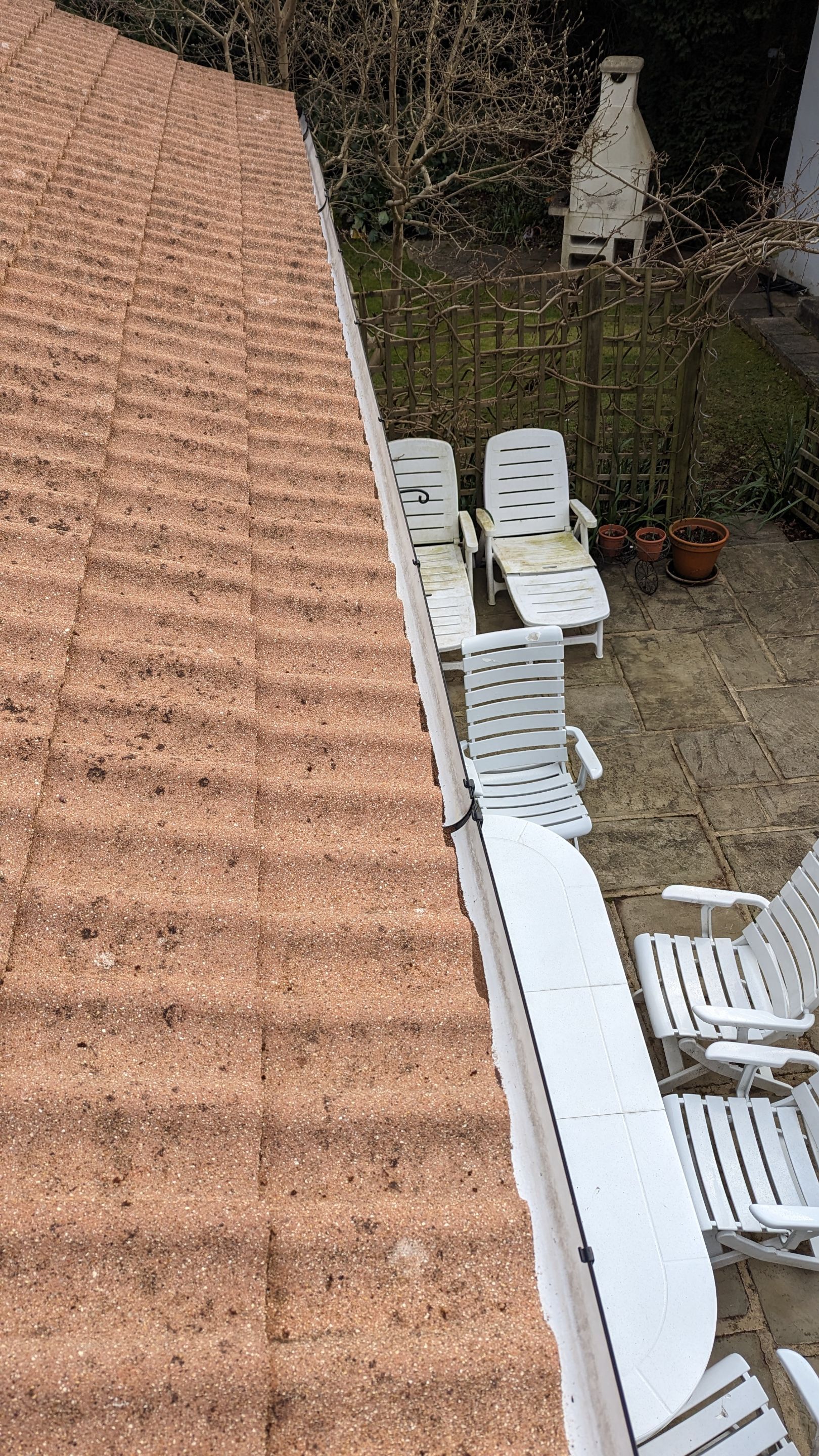 Roof and Driveway Clean using Honda 15lpm Low Pressure Washing Machine by Ges Exterior Cleaning ltd