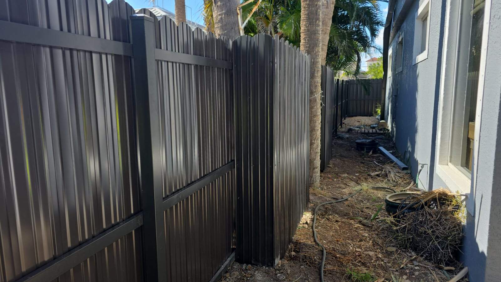 Metal Fence for Illusions Salon & Spa in Punta Gorda by True Fence LLC