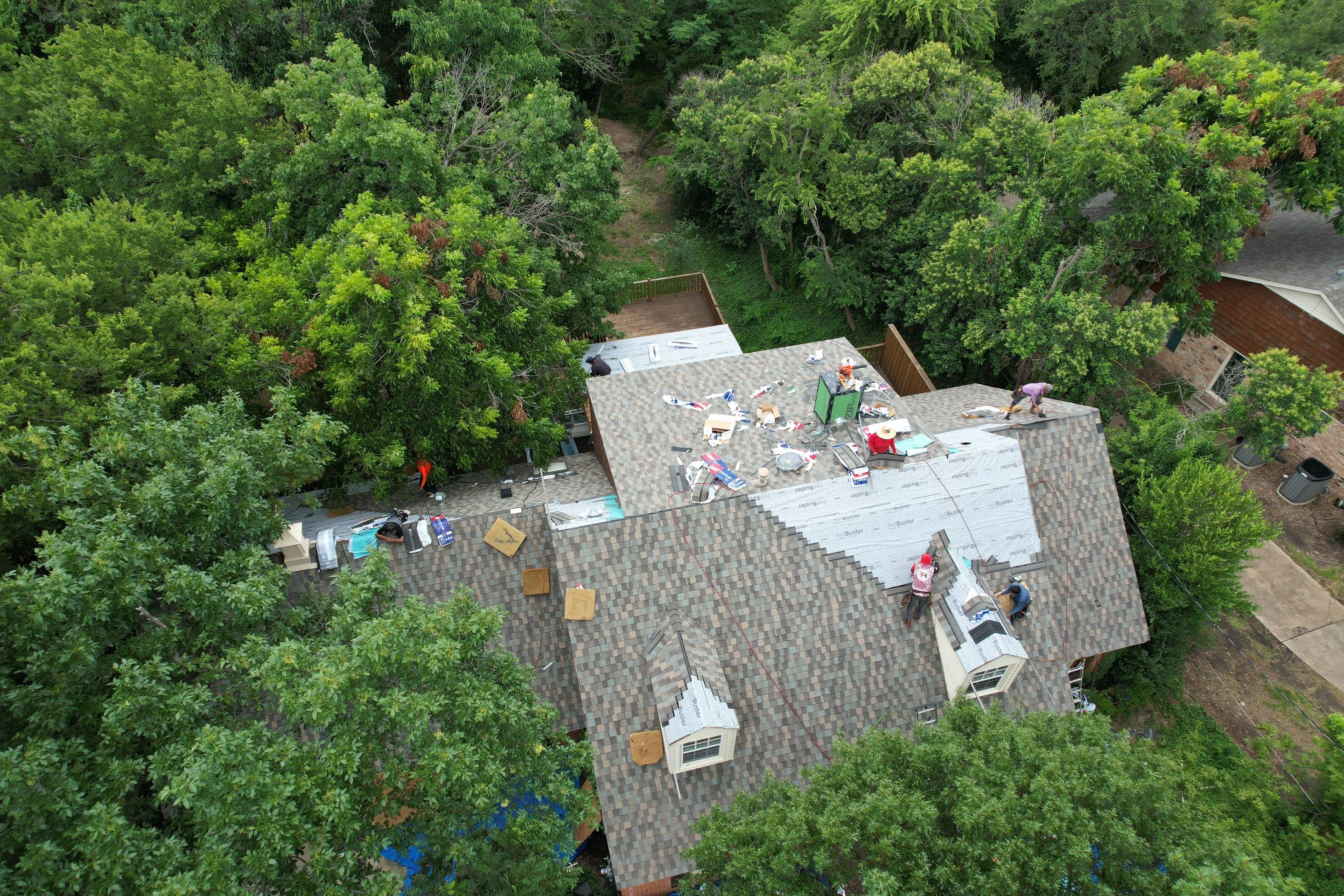 Project in Richardson by Zeus Exteriors