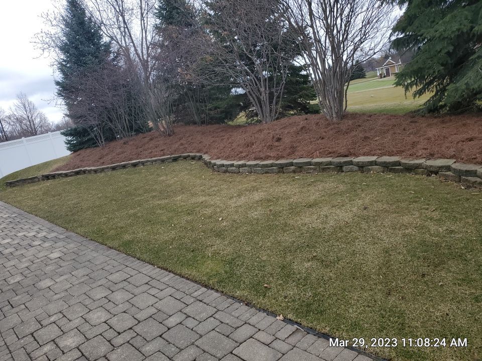 Wheaton, IL brick paver cleaning. by Northern Power Washing LLC.