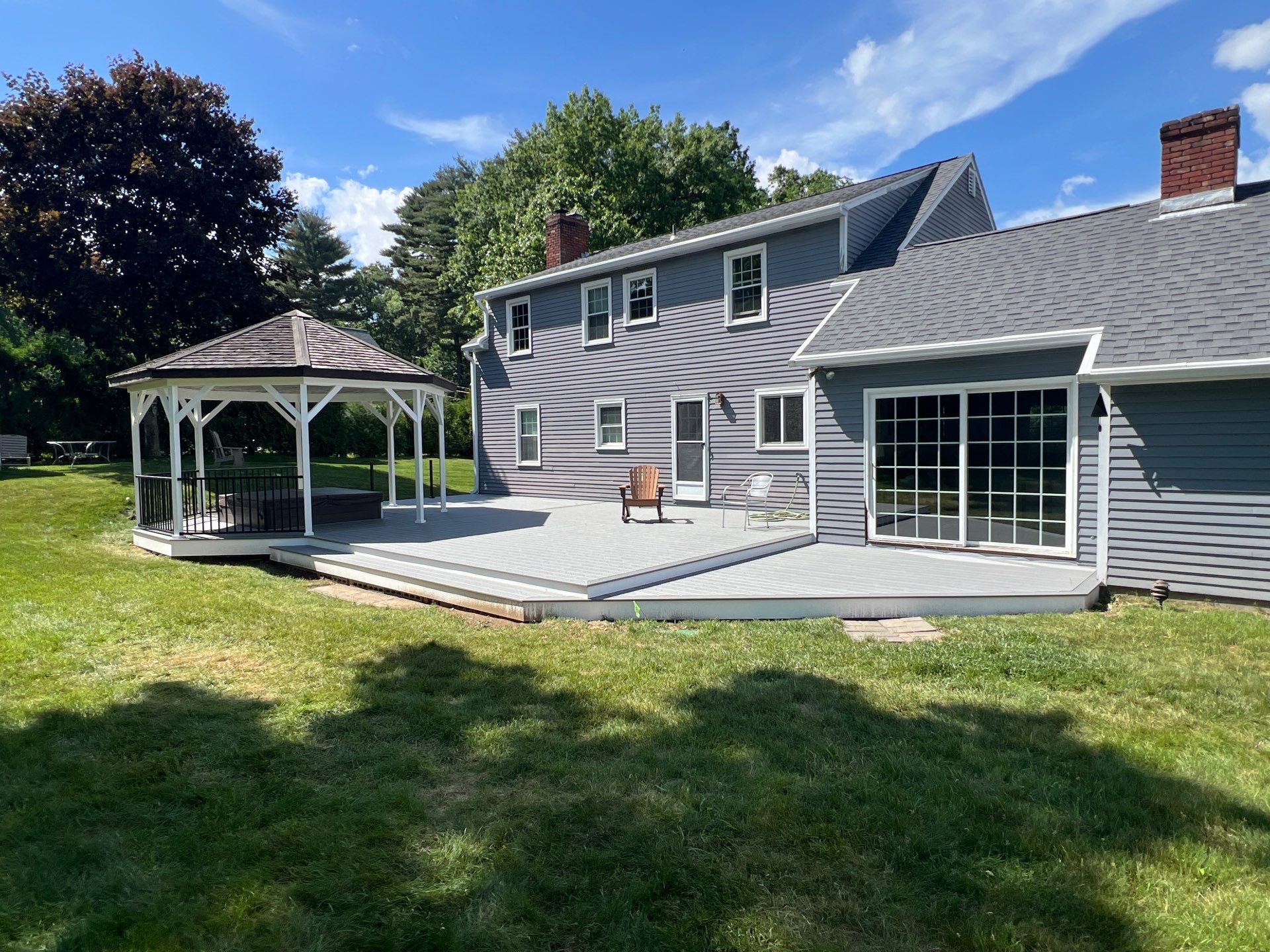 Deck Repair using Trex Select Decking by Chagnon Building & Remodeling LLC