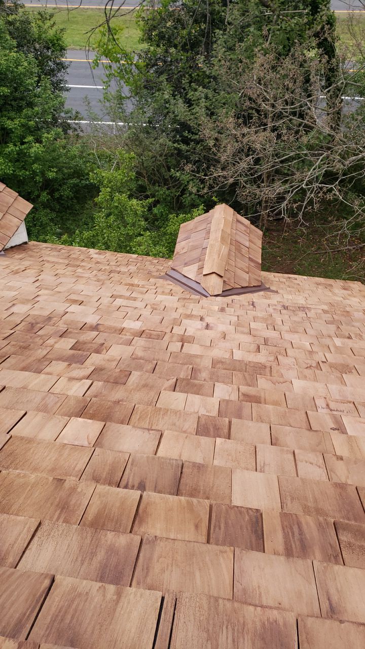 Gainesville Historic Structure: Western Red Cedar #1 Perfection G&R CCA Cedar Shakes by RM Banning, Inc.