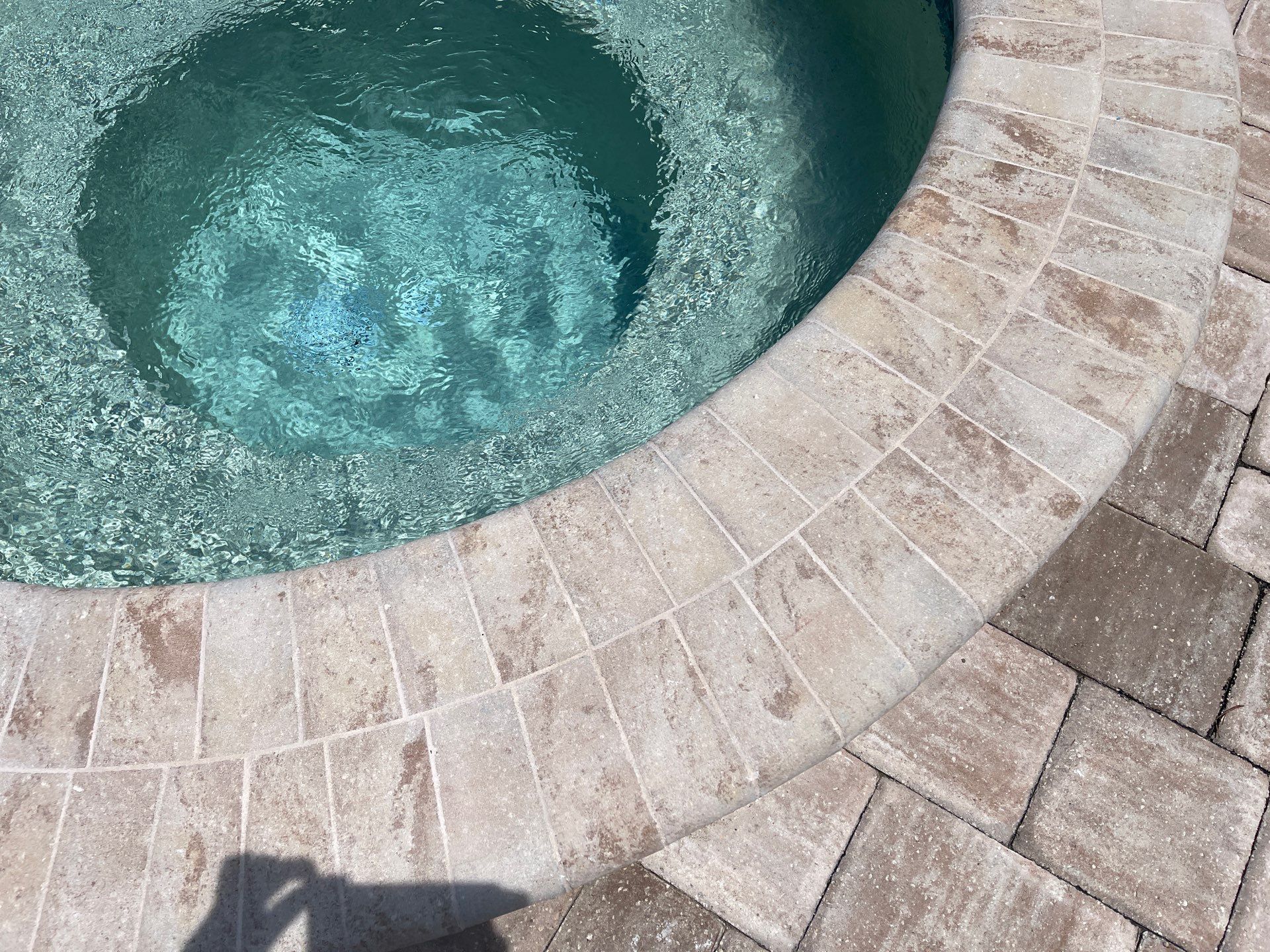Pool Pavers using Concrete Sealant by DuraSeal