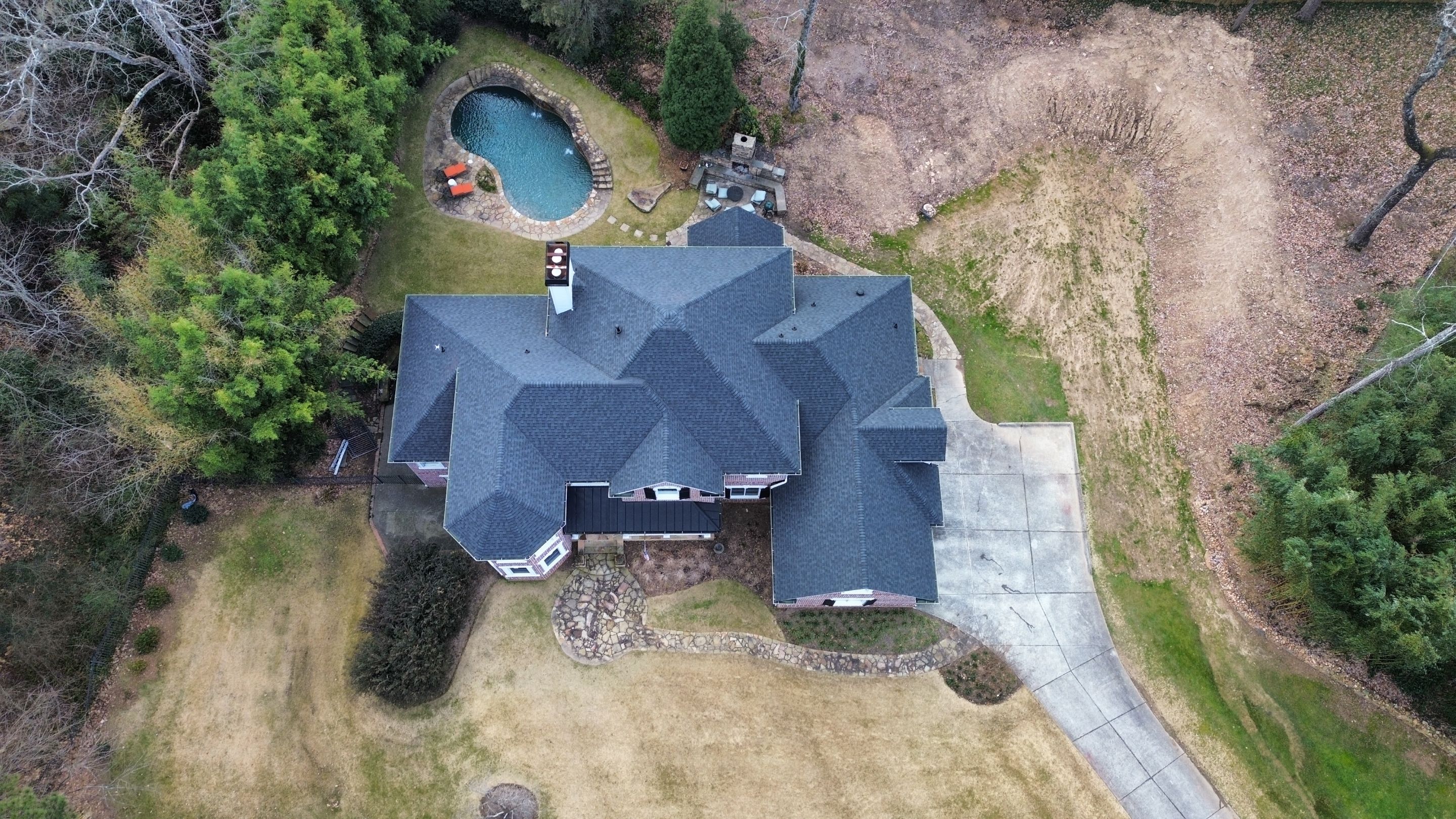 Atlanta, GA Roof Replacement CertainTeed Landmark Moire Black by Reset Roofing