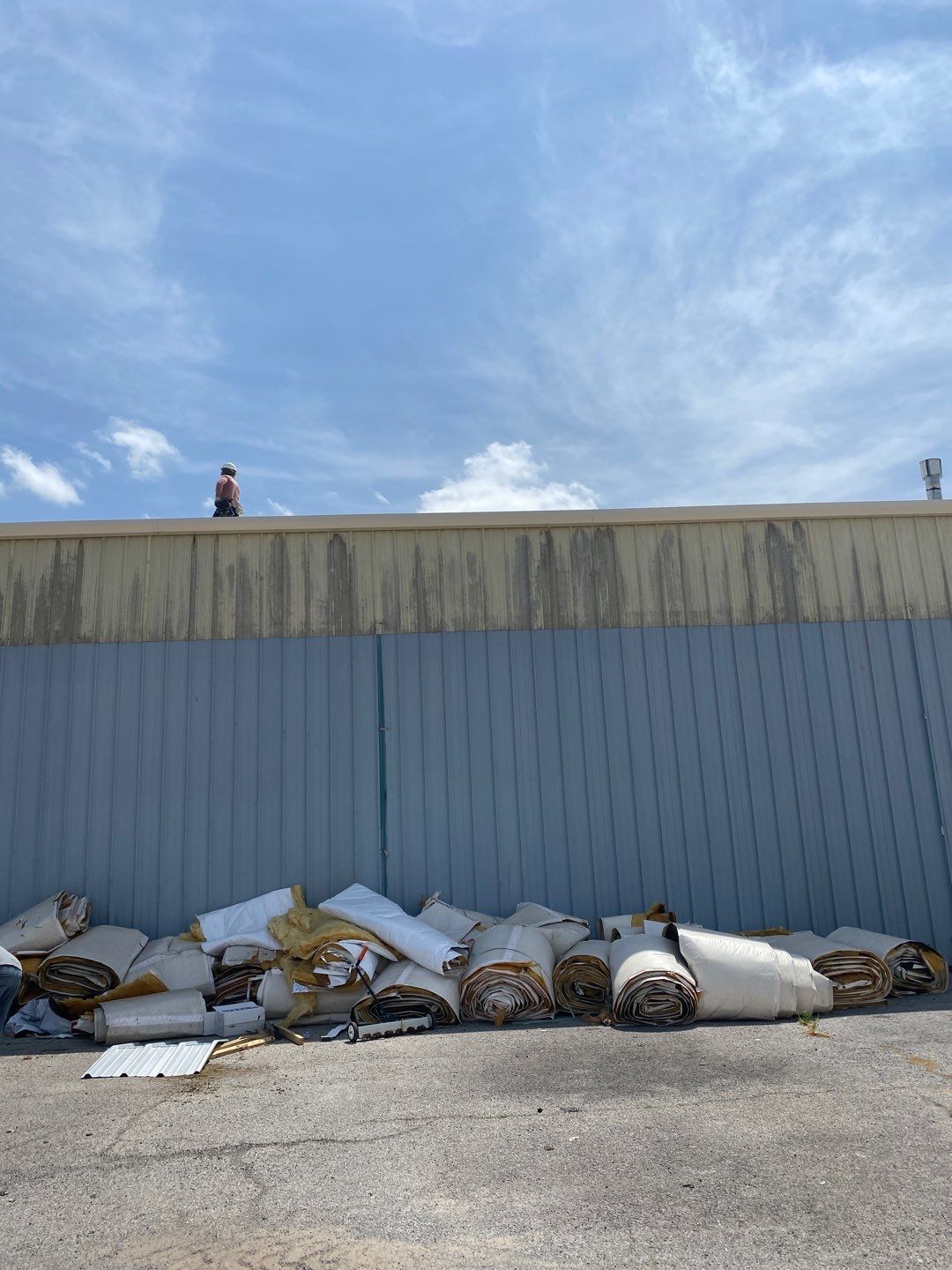 Metal Roof Project in Tulsa by Decor Roofing & Restoration