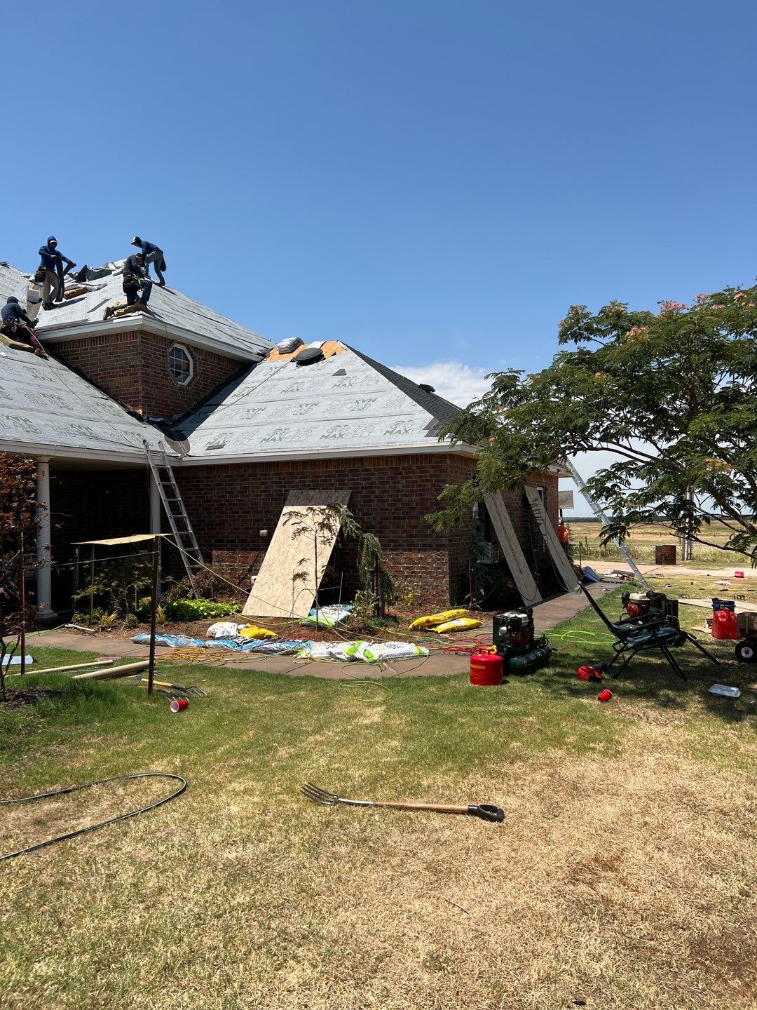 Residential Roofing Installation using GAF Armor Shield II by A & H Roofing and Contracting