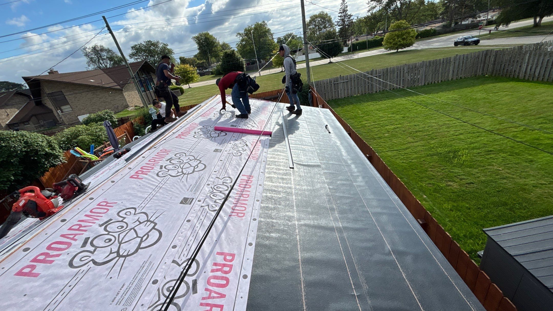 Roof Replacement using Owens Corning Slatestone Gray by 180 Contractors
