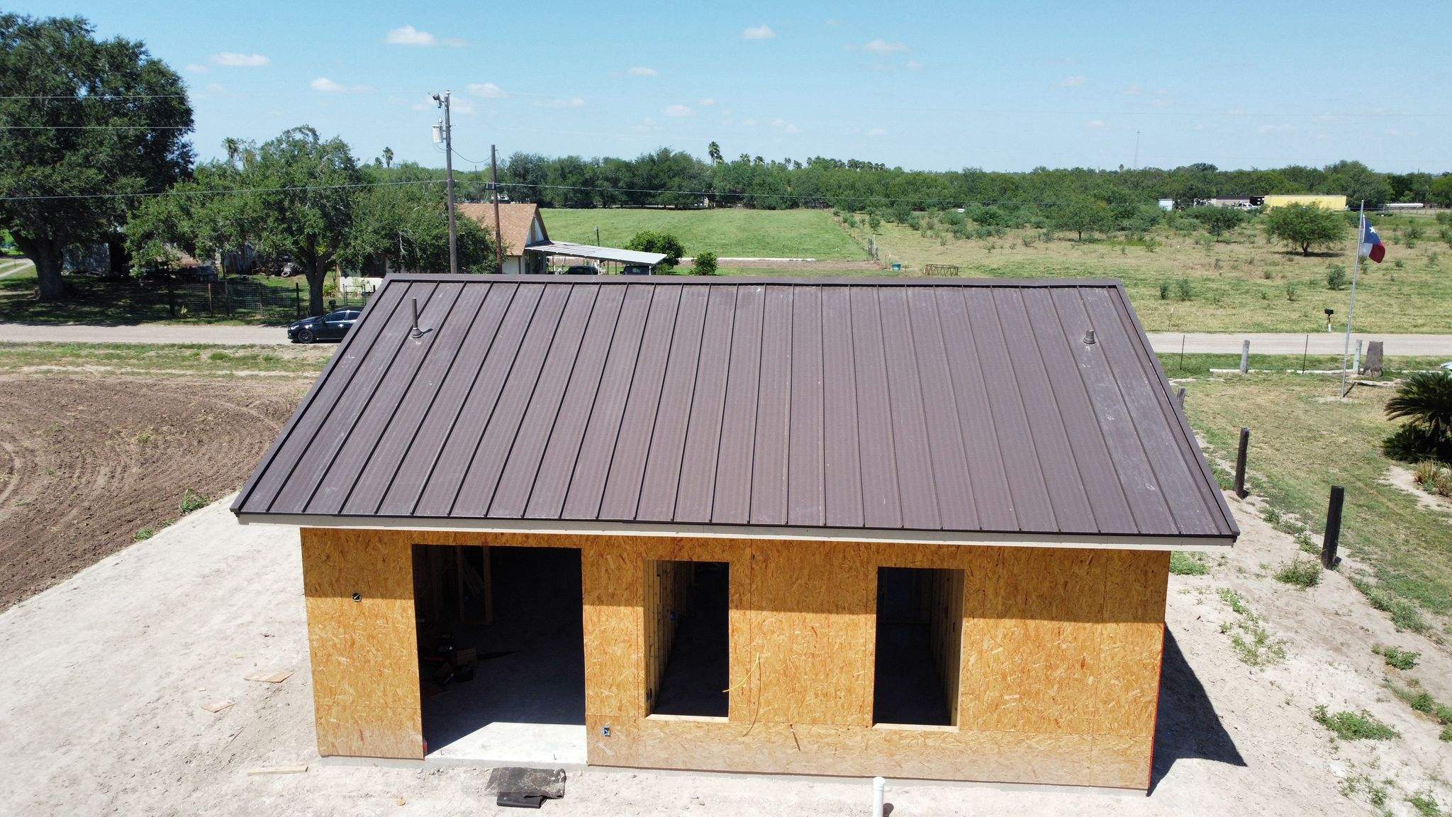 Project in Mercedes by Marva Roofing