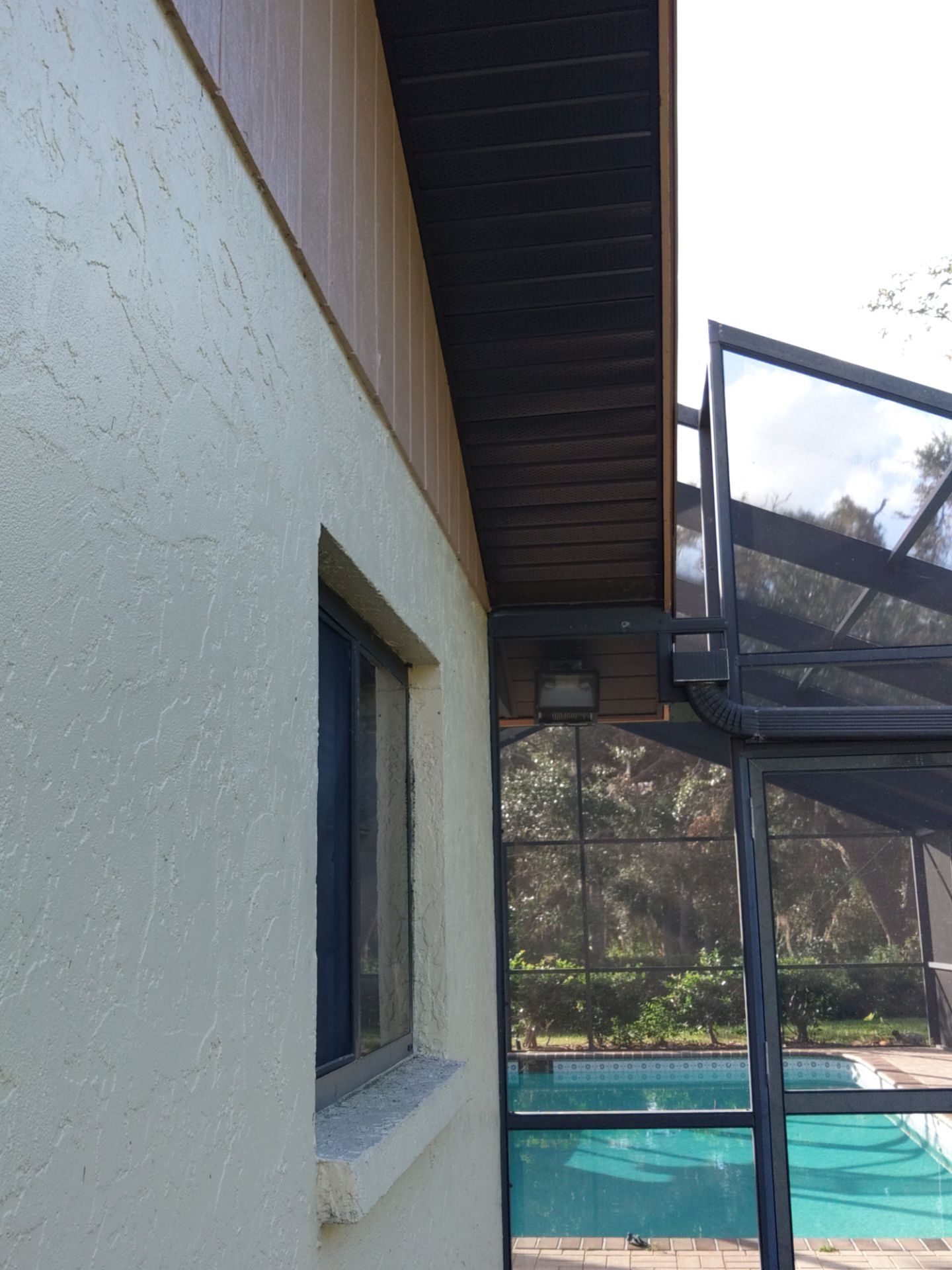 Bronze Soffit and Fascia in Sarasota FL by Gutter Professors