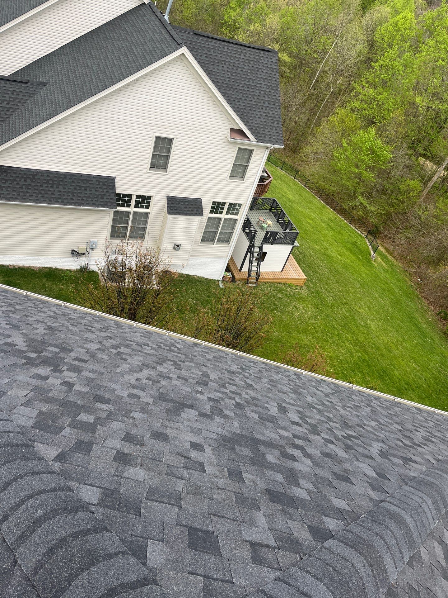 Springfield: CertainTeed Landmark Pro Designer Shingles in Max Def Moire Black by RM Banning, Inc.