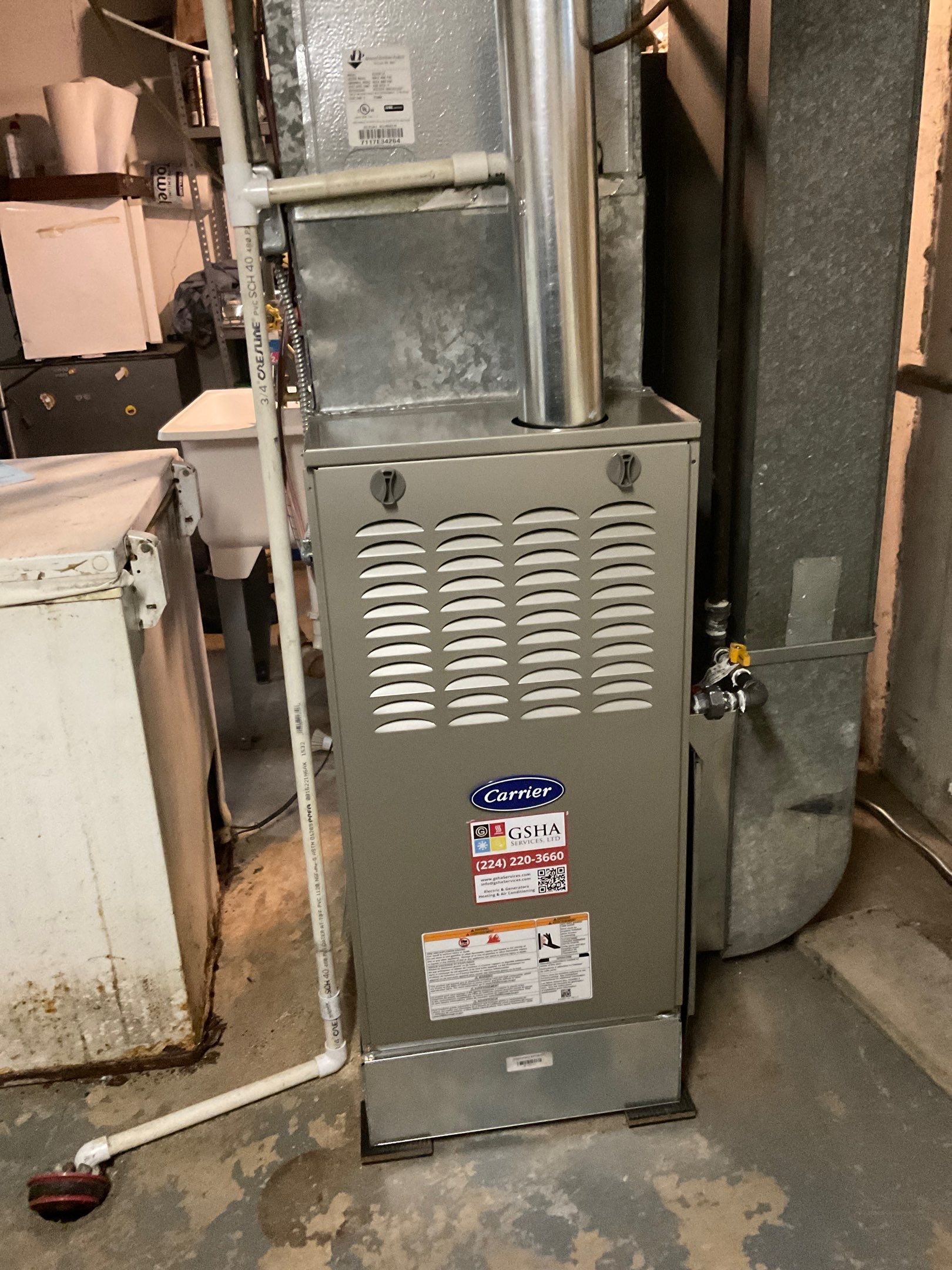Carrier Furnace Installation by GSHA Services LTD