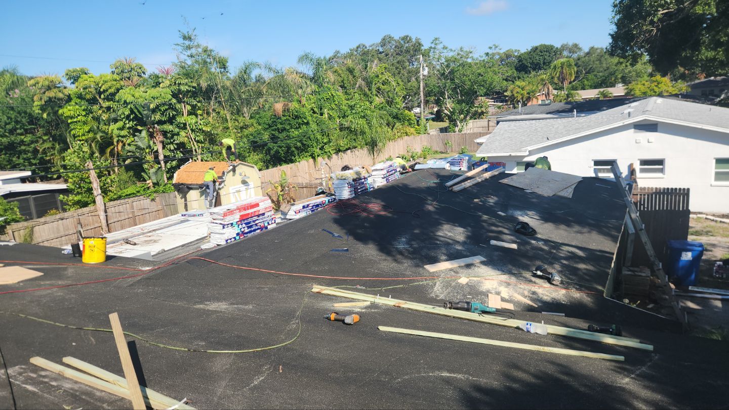 Project in St. Petersburg 33710 by Mitchell Roofing Company LLC 